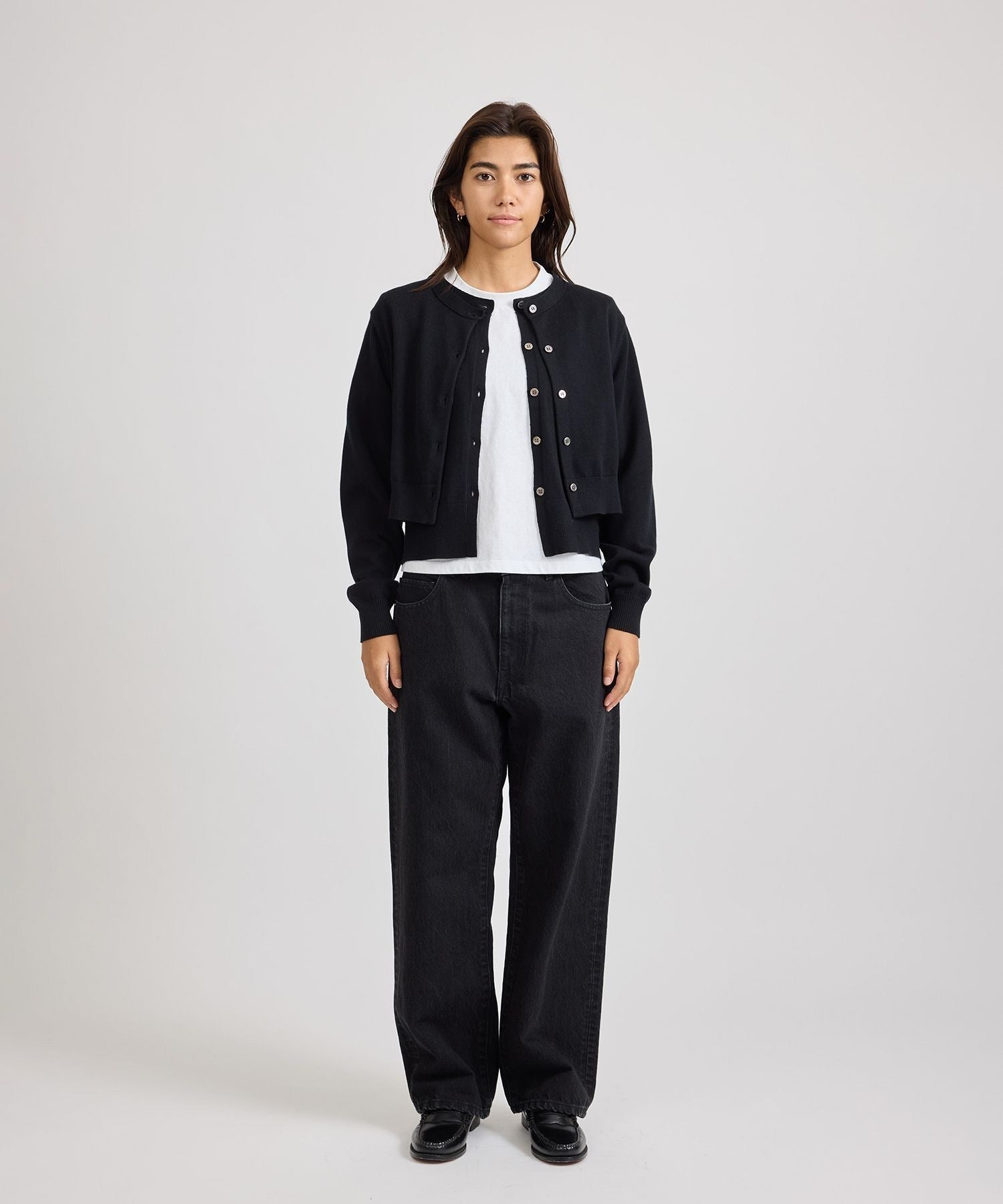 Halle Double Layer Cardigan | WOMEN