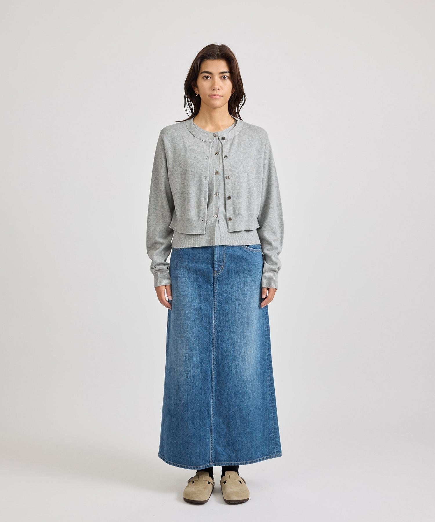 Halle Double Layer Cardigan | WOMEN