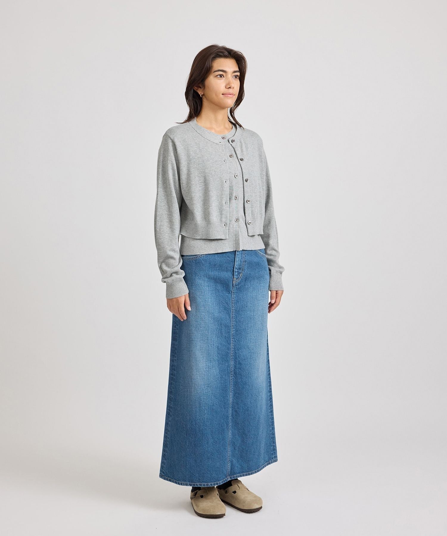 Halle Double Layer Cardigan | WOMEN