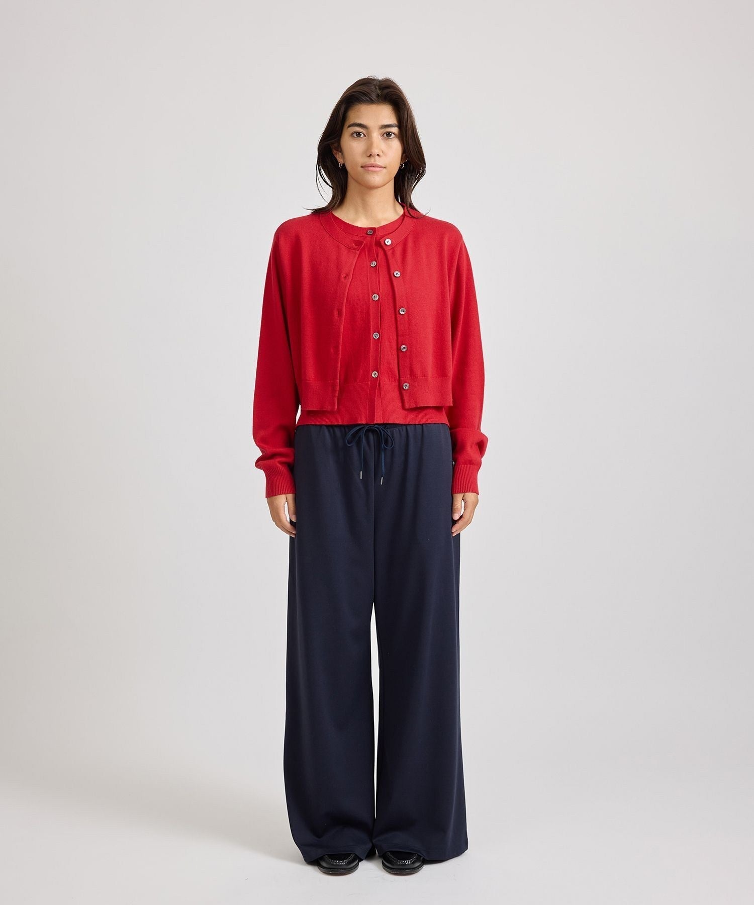 Halle Double Layer Cardigan | WOMEN