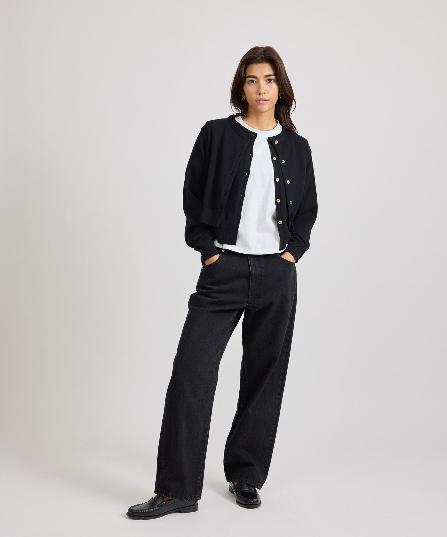 Halle Double Layer Cardigan | WOMEN