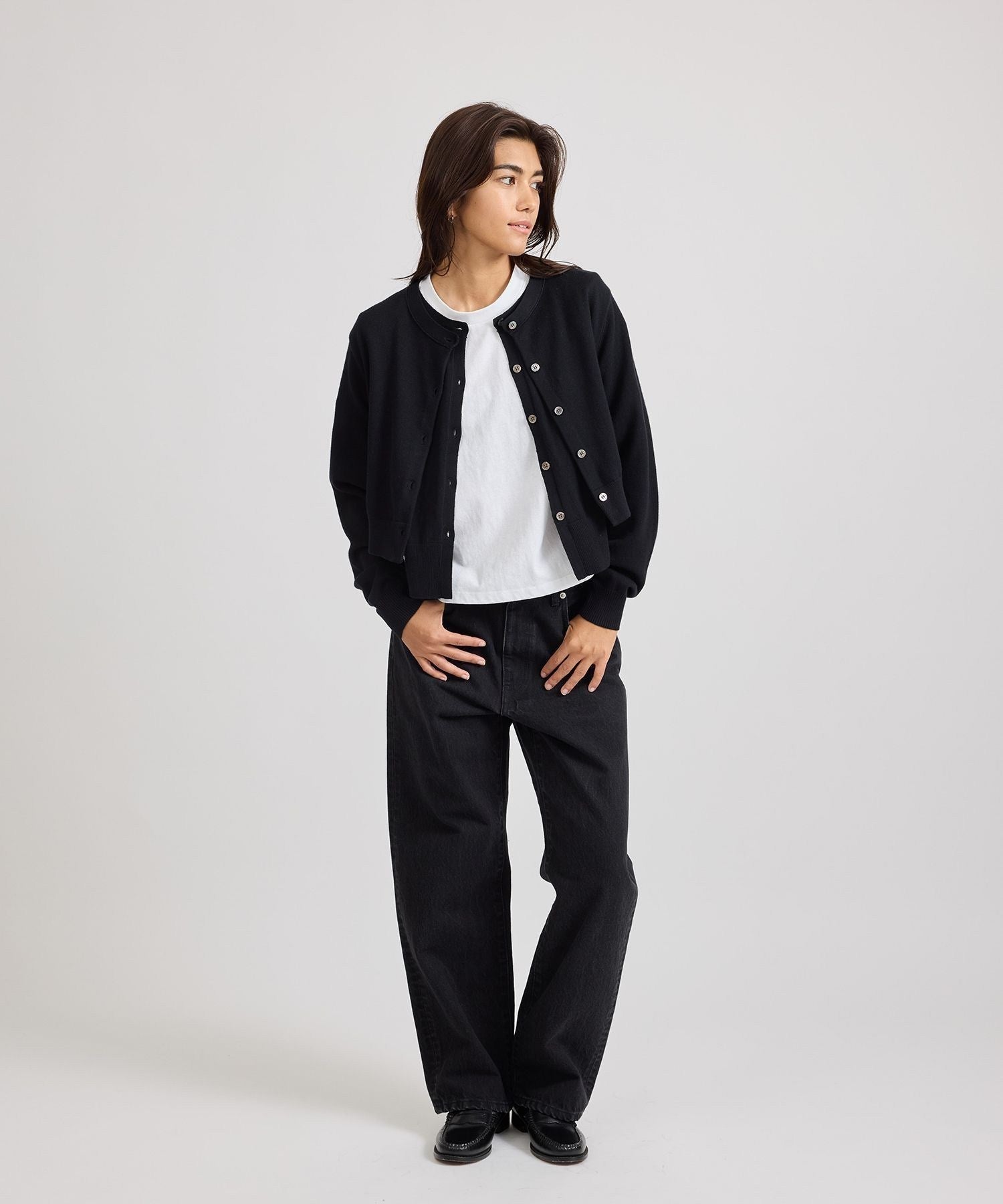 Halle Double Layer Cardigan | WOMEN