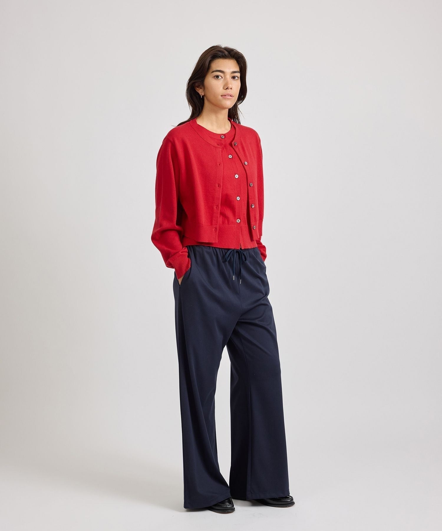 Halle Double Layer Cardigan | WOMEN