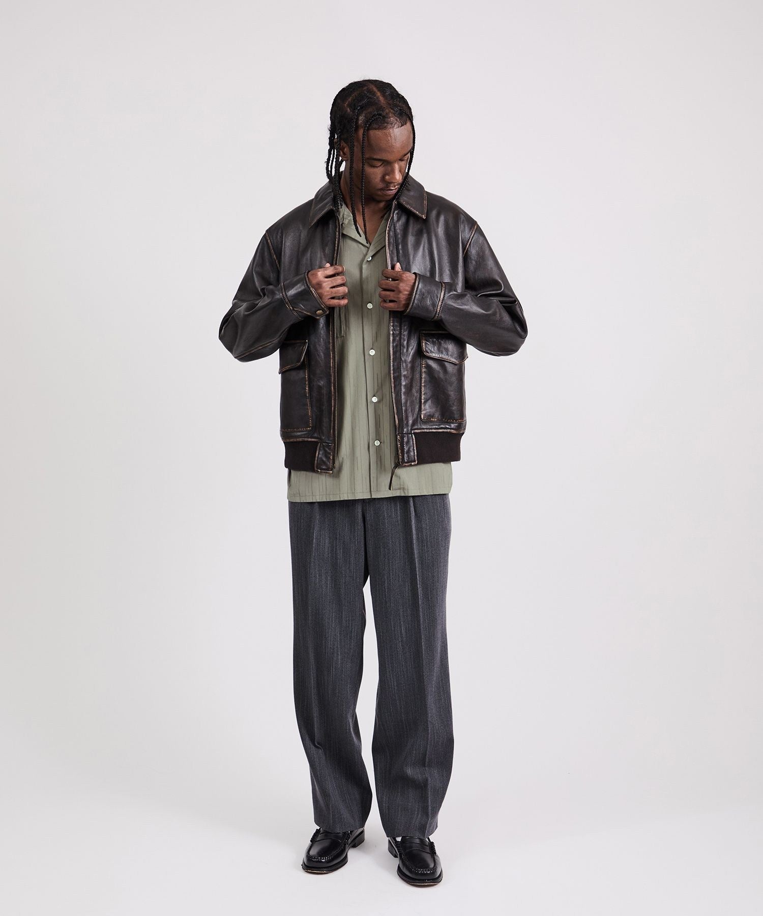 Tunstall Vintage Leather Jacket