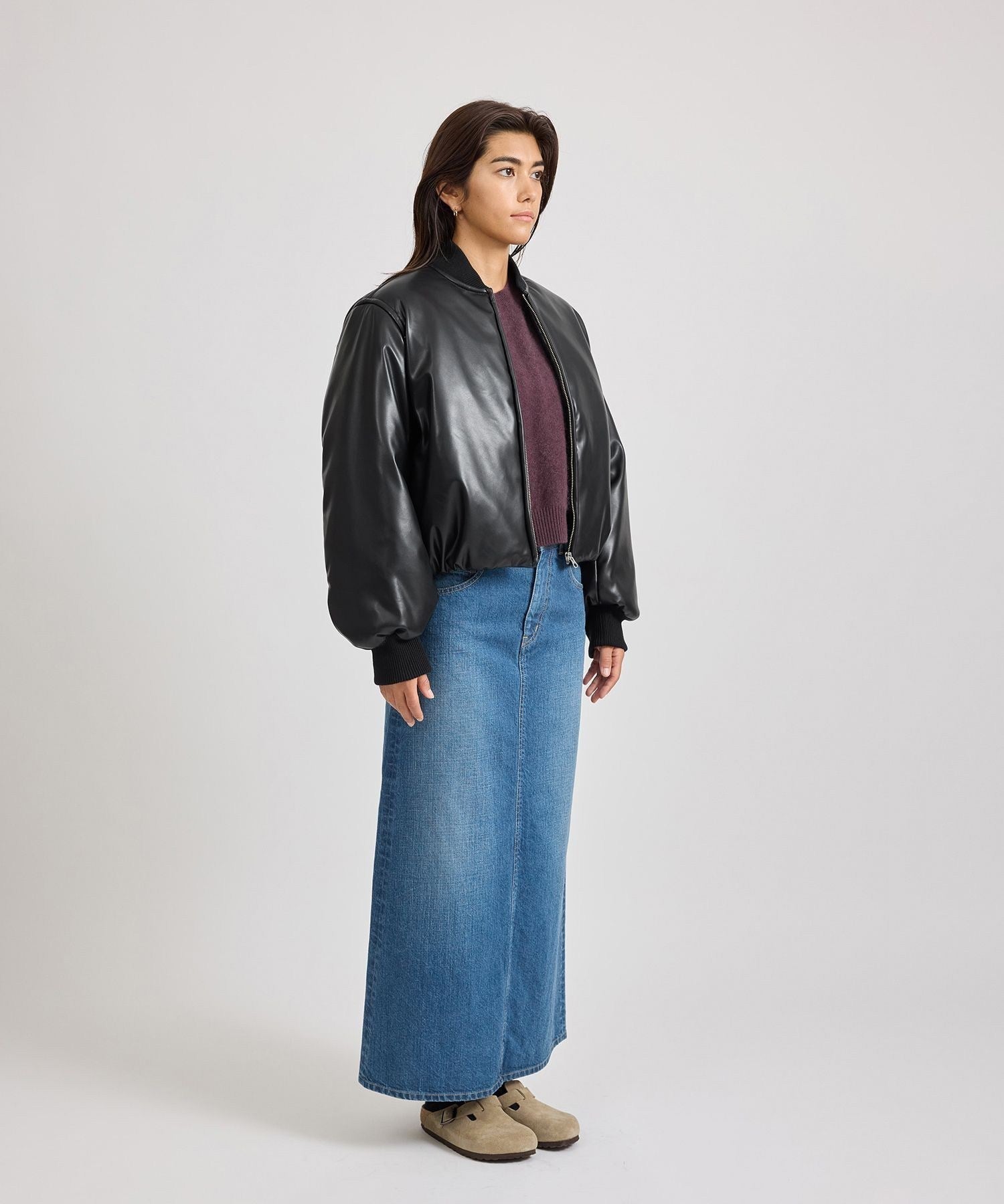 Dorothy Cropped Bomber Jacket | WOMEN