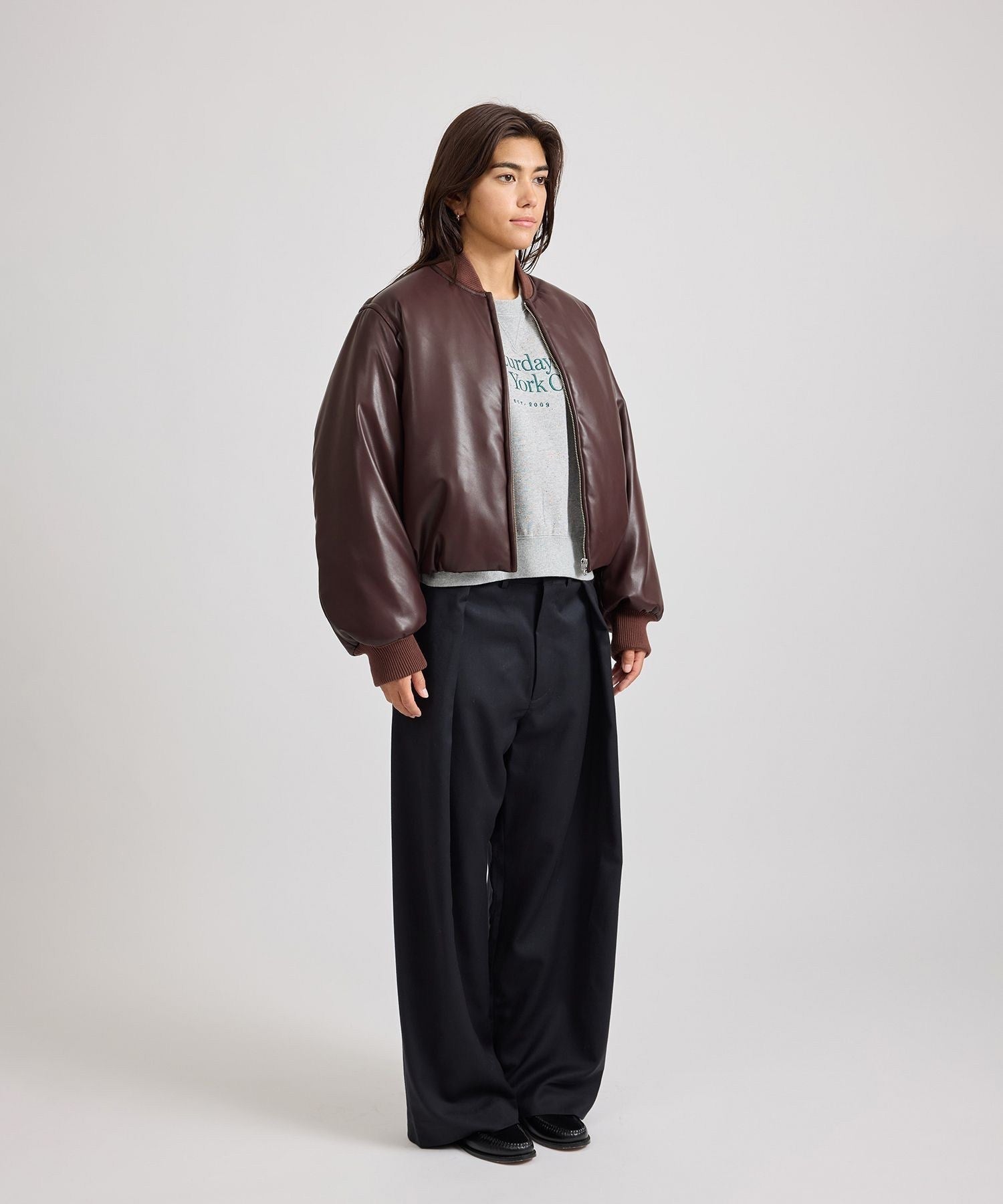 Dorothy Cropped Bomber Jacket | WOMEN