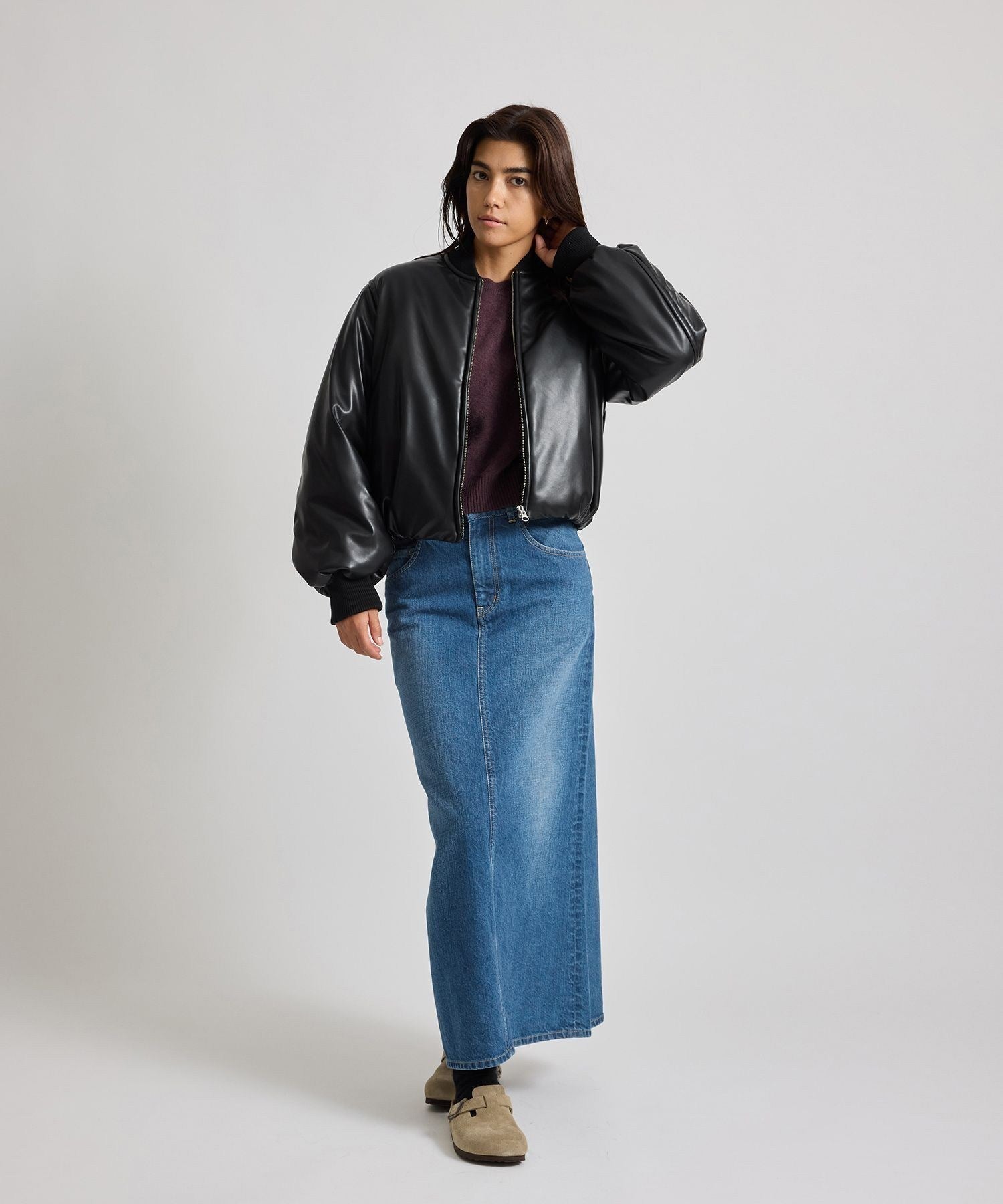Dorothy Cropped Bomber Jacket | WOMEN