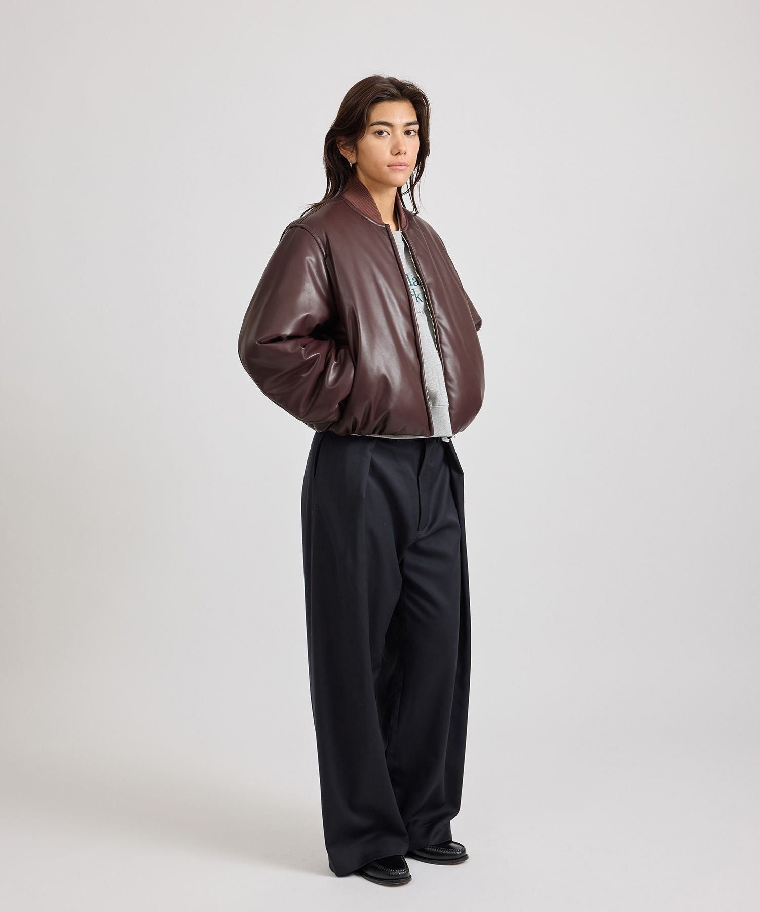 Dorothy Cropped Bomber Jacket | WOMEN