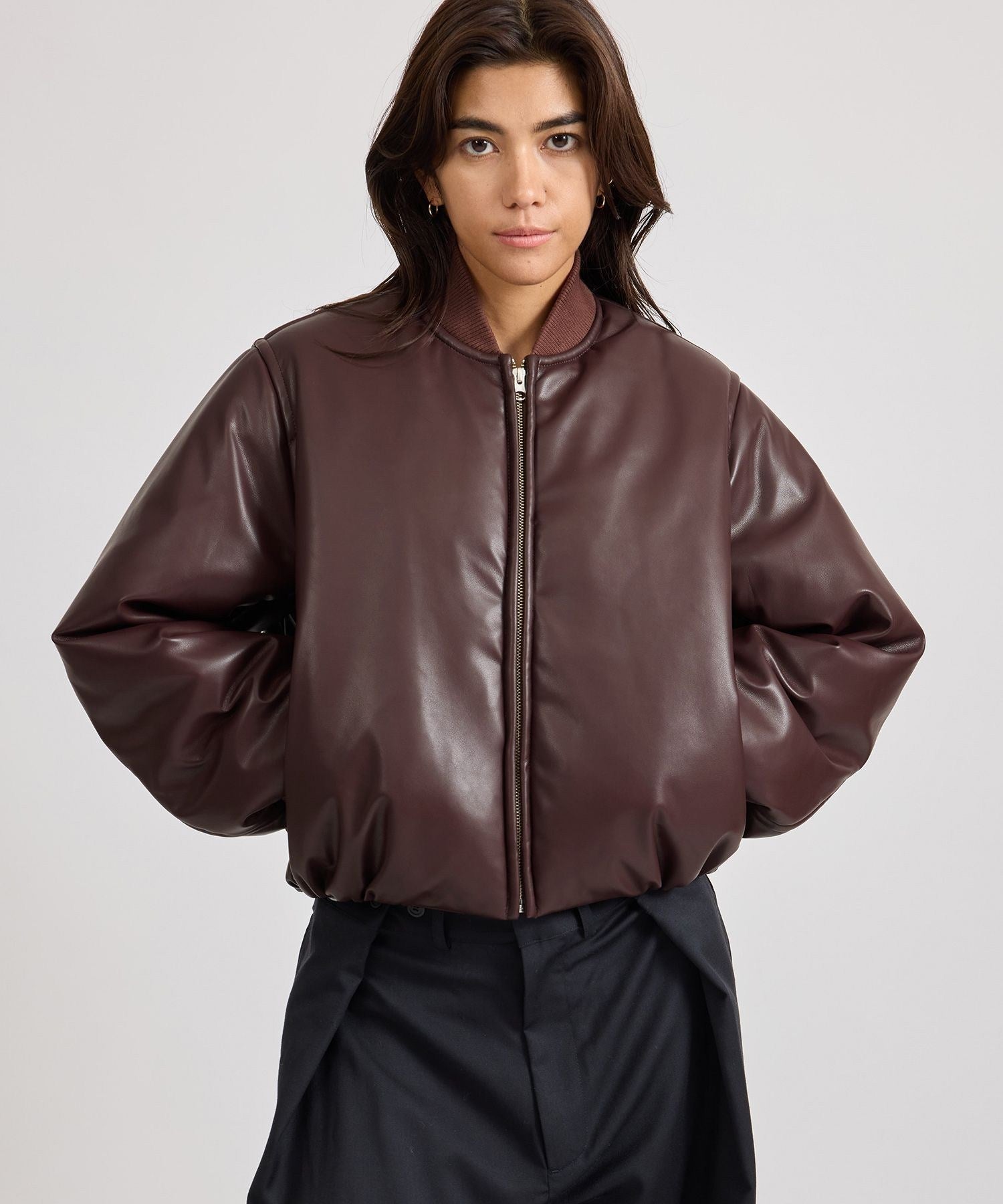 Dorothy Cropped Bomber Jacket | WOMEN