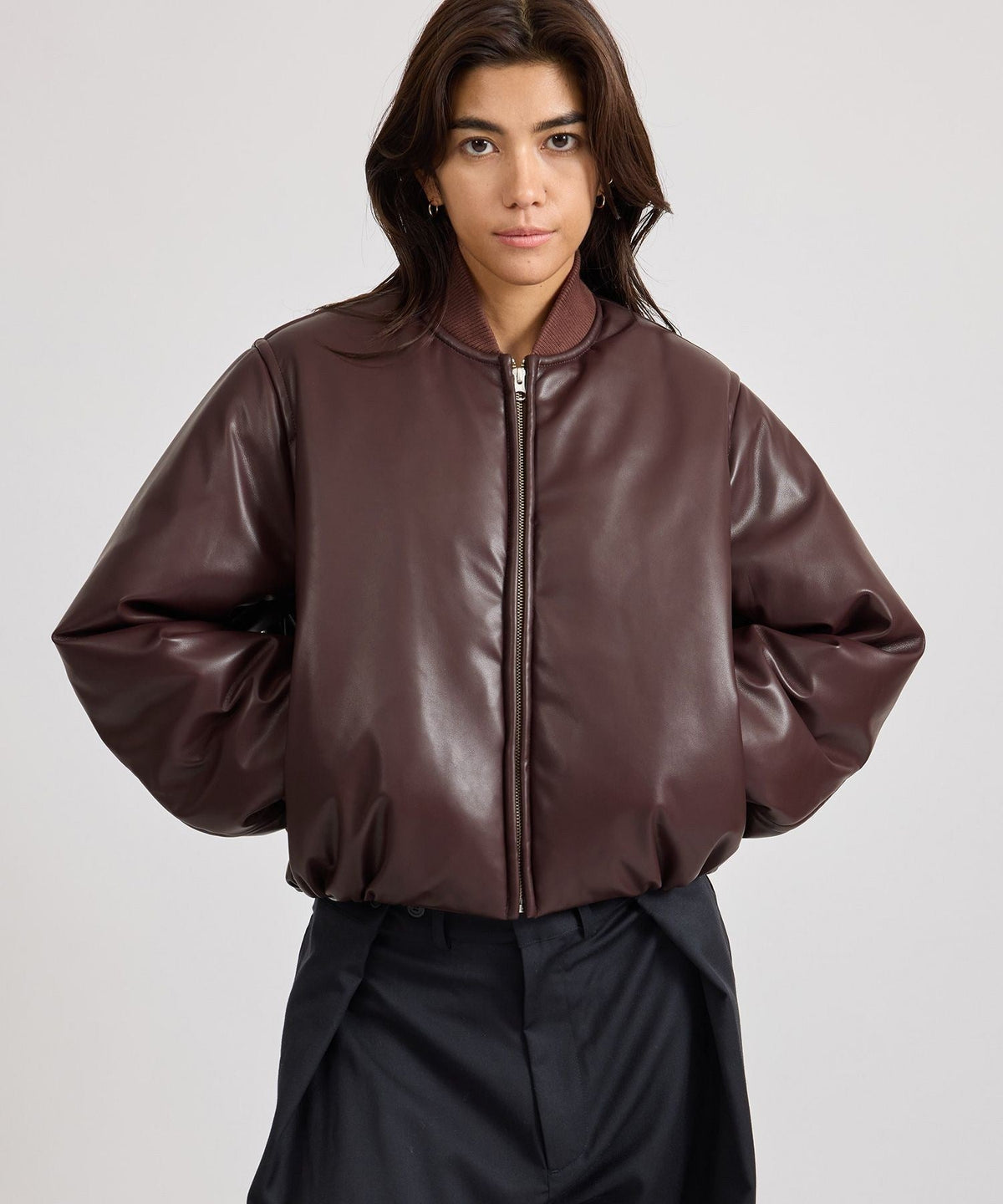Dorothy Cropped Bomber Jacket | WOMEN