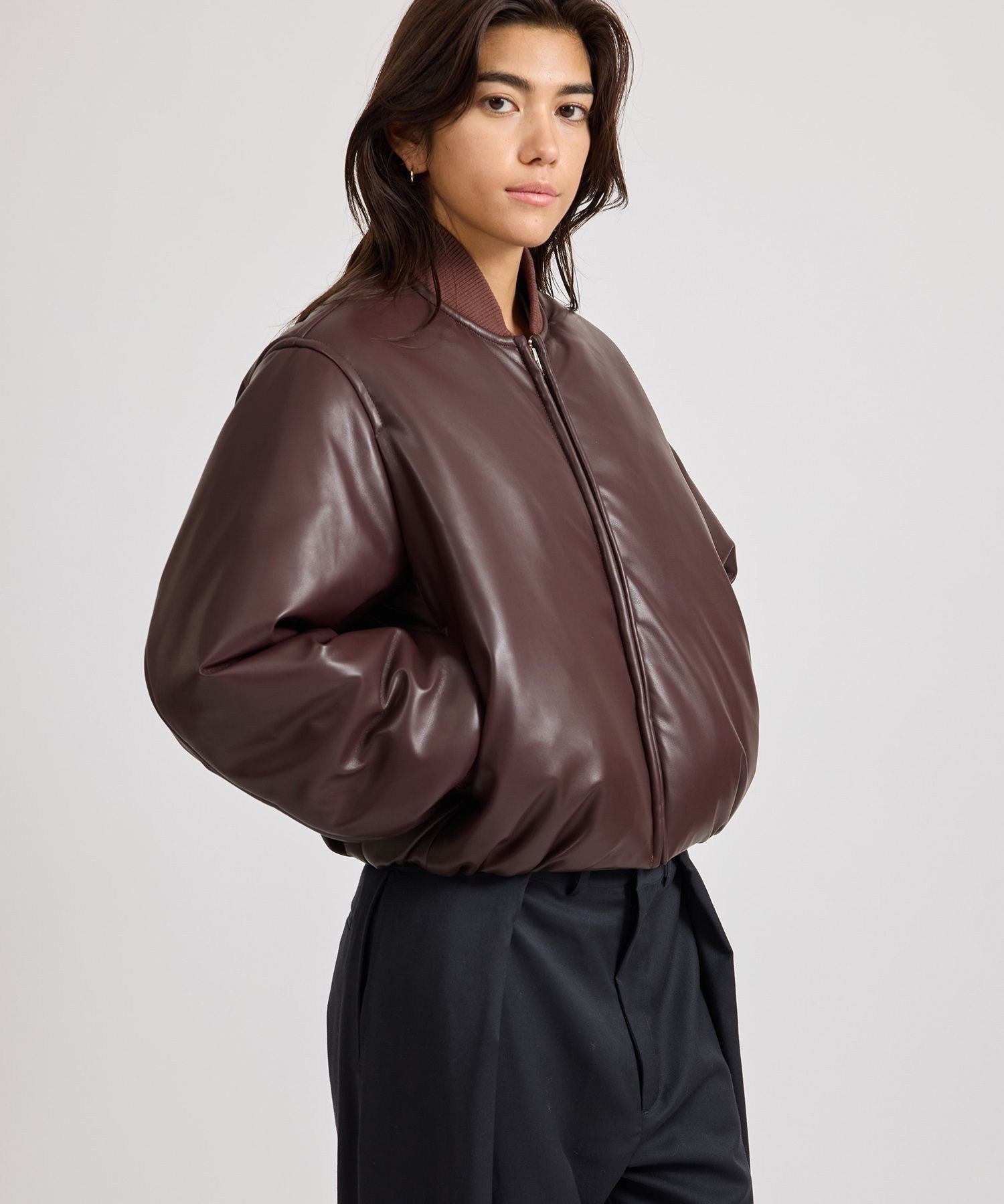 Dorothy Cropped Bomber Jacket | WOMEN