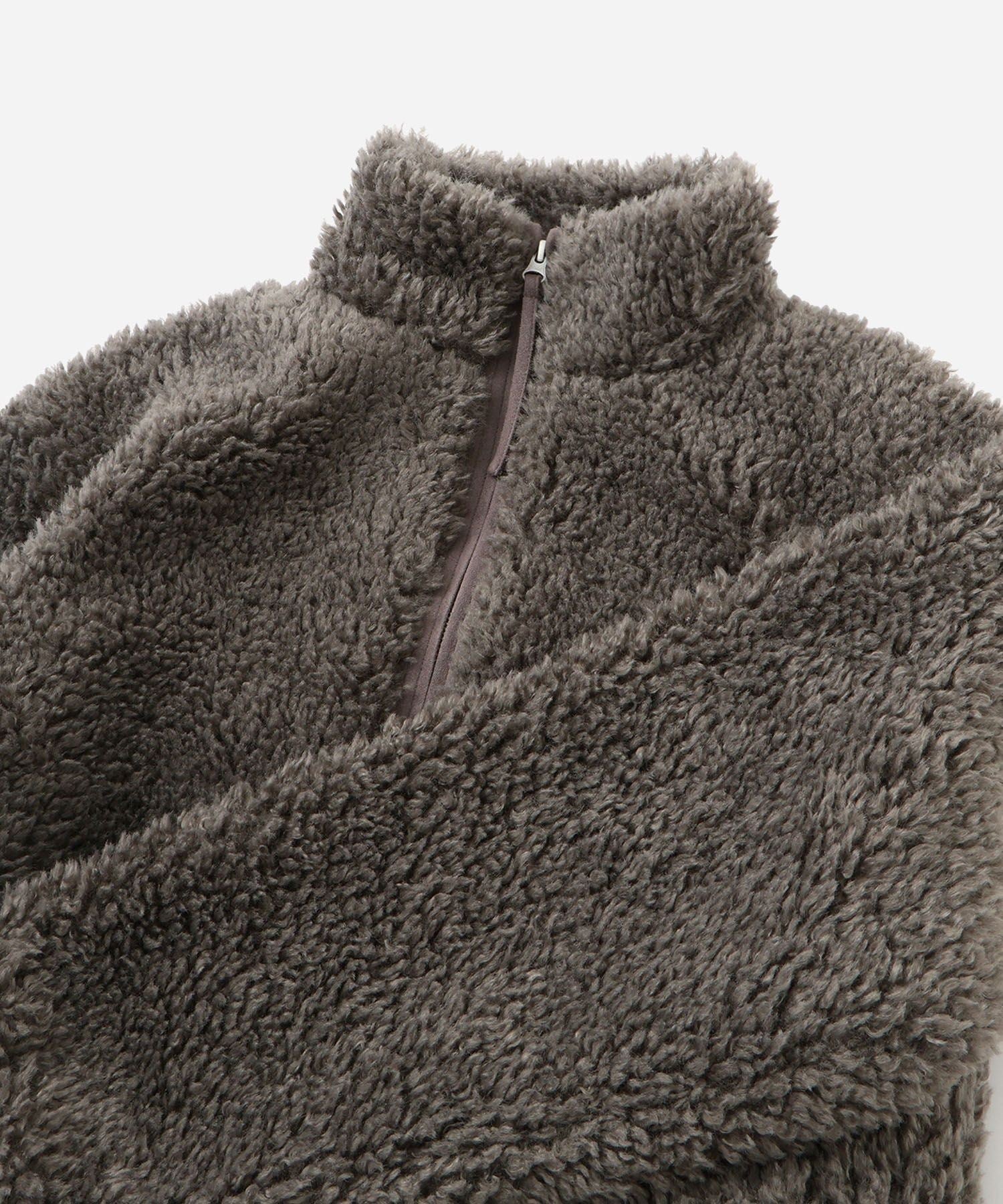 Alessia Boa Fleece Blouson | WOMEN