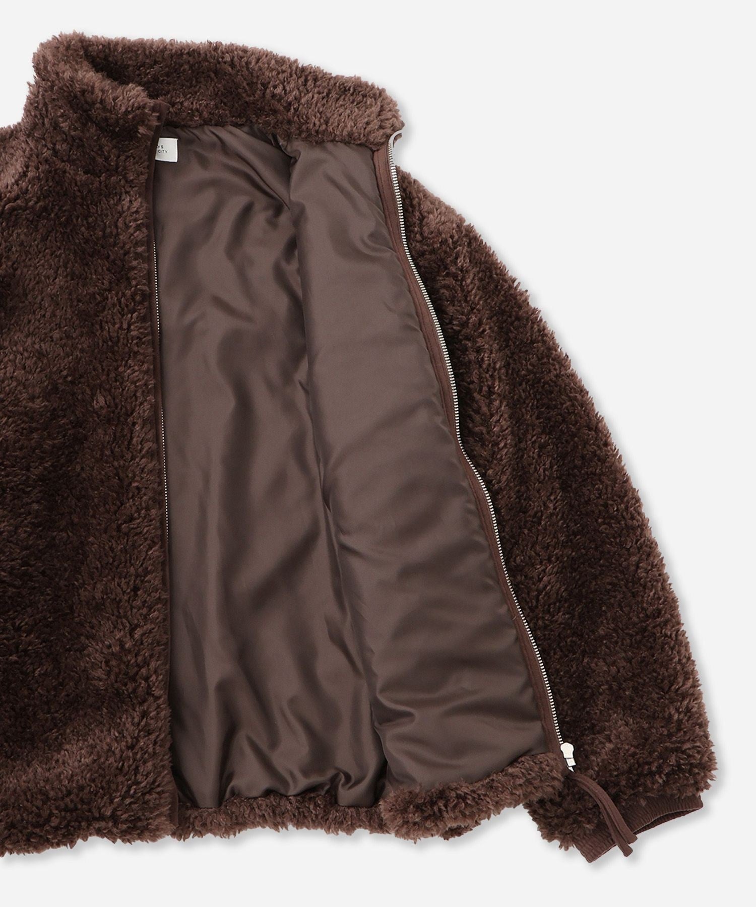 Alessia Boa Fleece Blouson | WOMEN