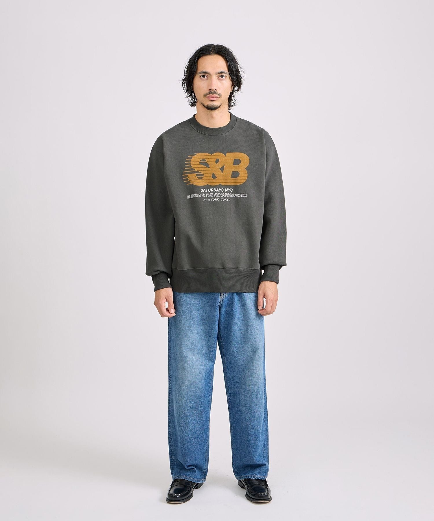 BEDWIN & THE HEARTBREAKERS x Saturdays NYC Ex.PRINTED SWEAT