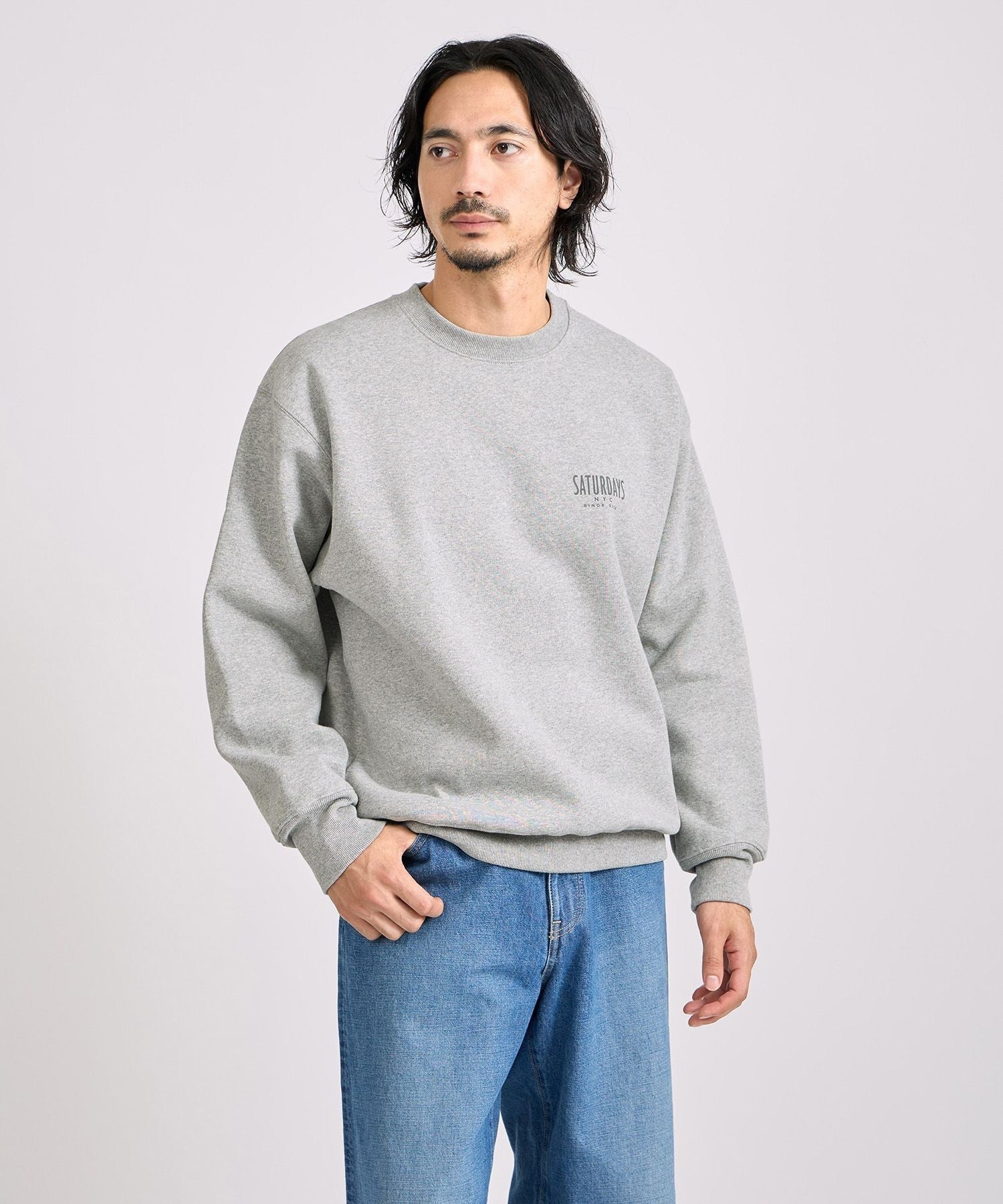 BEDWIN & THE HEARTBREAKERS x Saturdays NYC Ex.PRINTED SWEAT