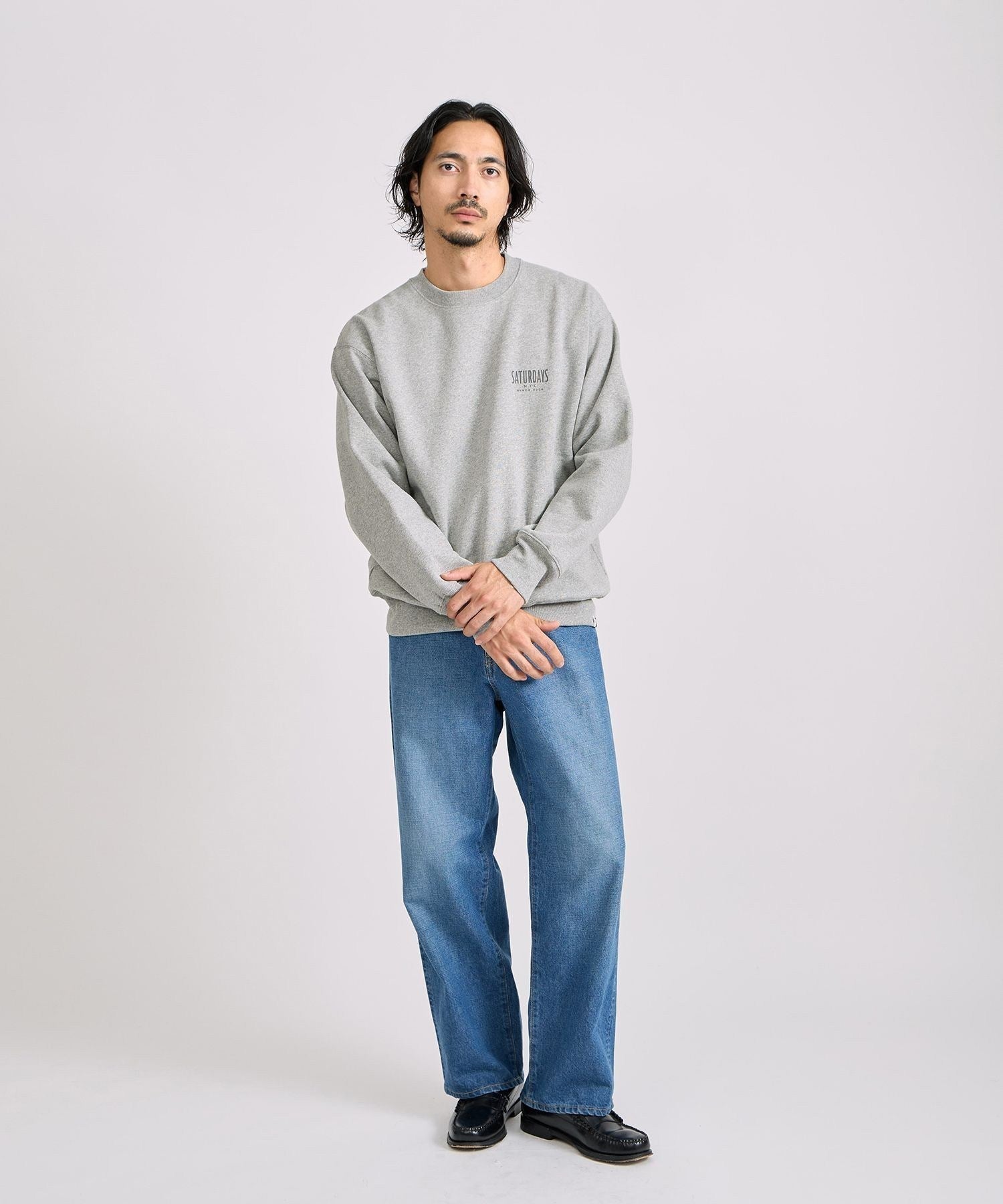BEDWIN & THE HEARTBREAKERS x Saturdays NYC Ex.PRINTED SWEAT