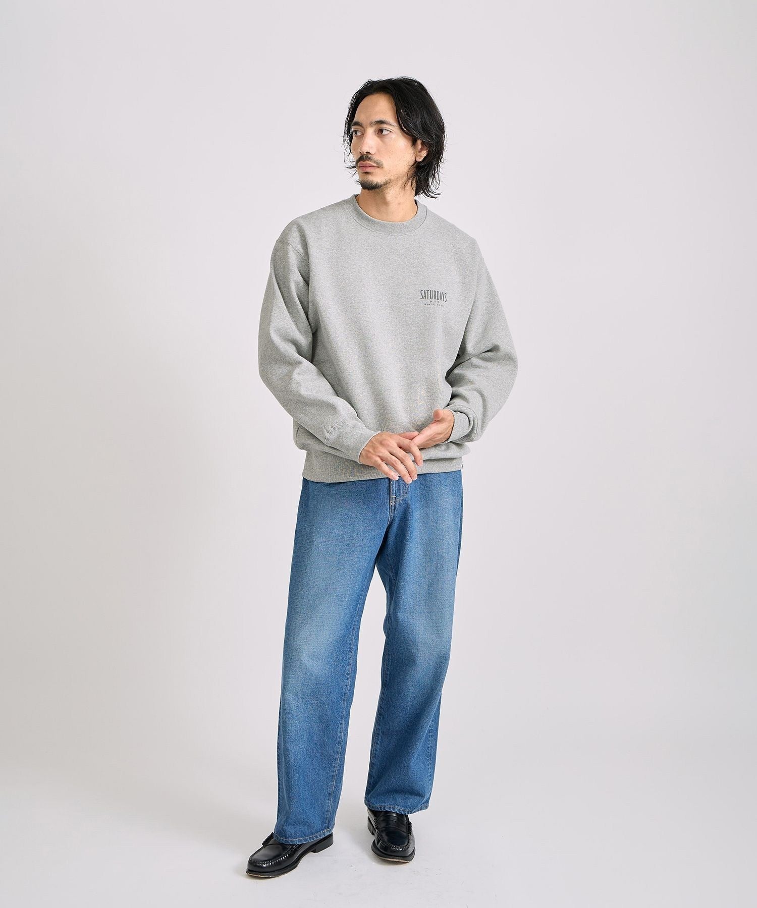 BEDWIN & THE HEARTBREAKERS x Saturdays NYC Ex.PRINTED SWEAT