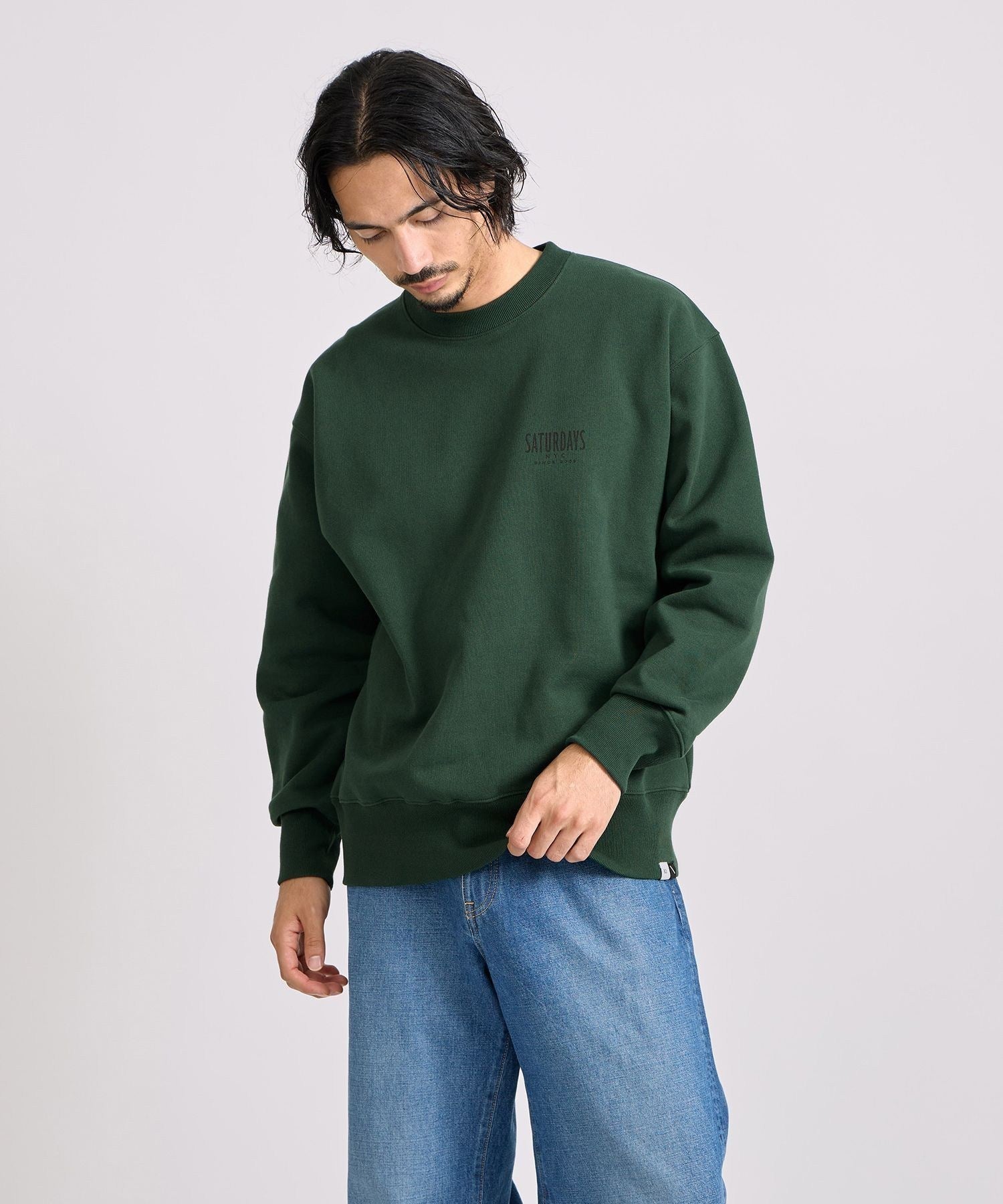 BEDWIN & THE HEARTBREAKERS x Saturdays NYC Ex.PRINTED SWEAT