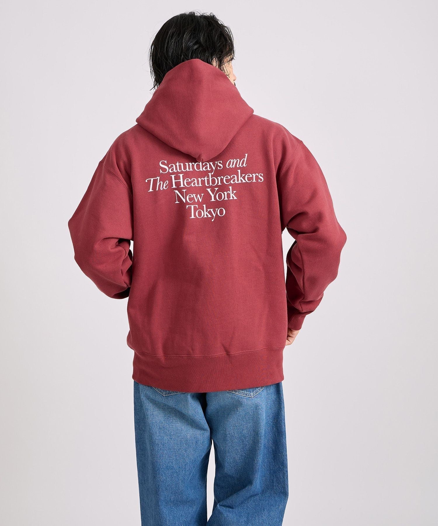 BEDWIN & THE HEARTBREAKERS x Saturdays NYC Ex.PRINTED HOODIE
