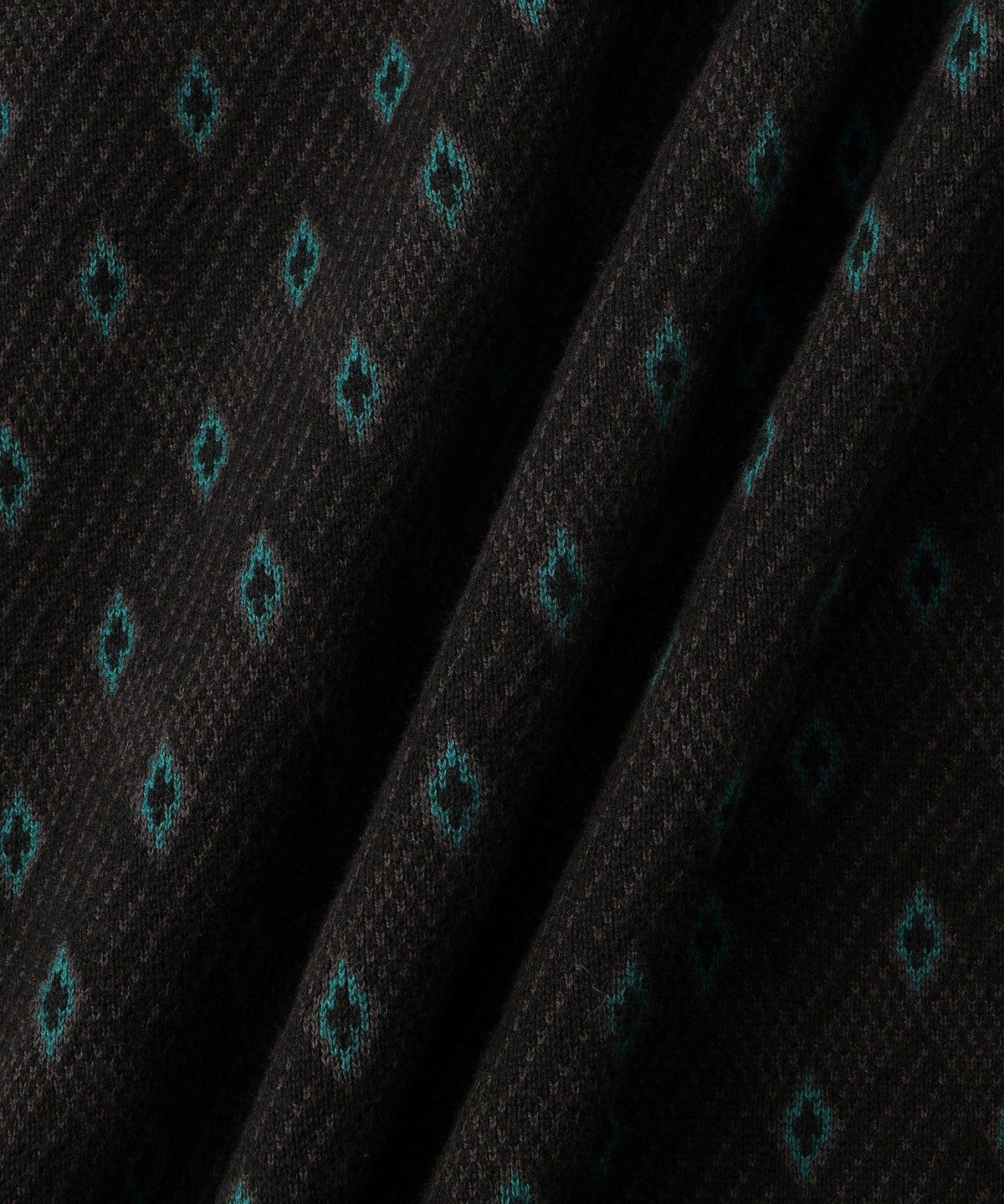 Charles Jacquard Vneck Sweater