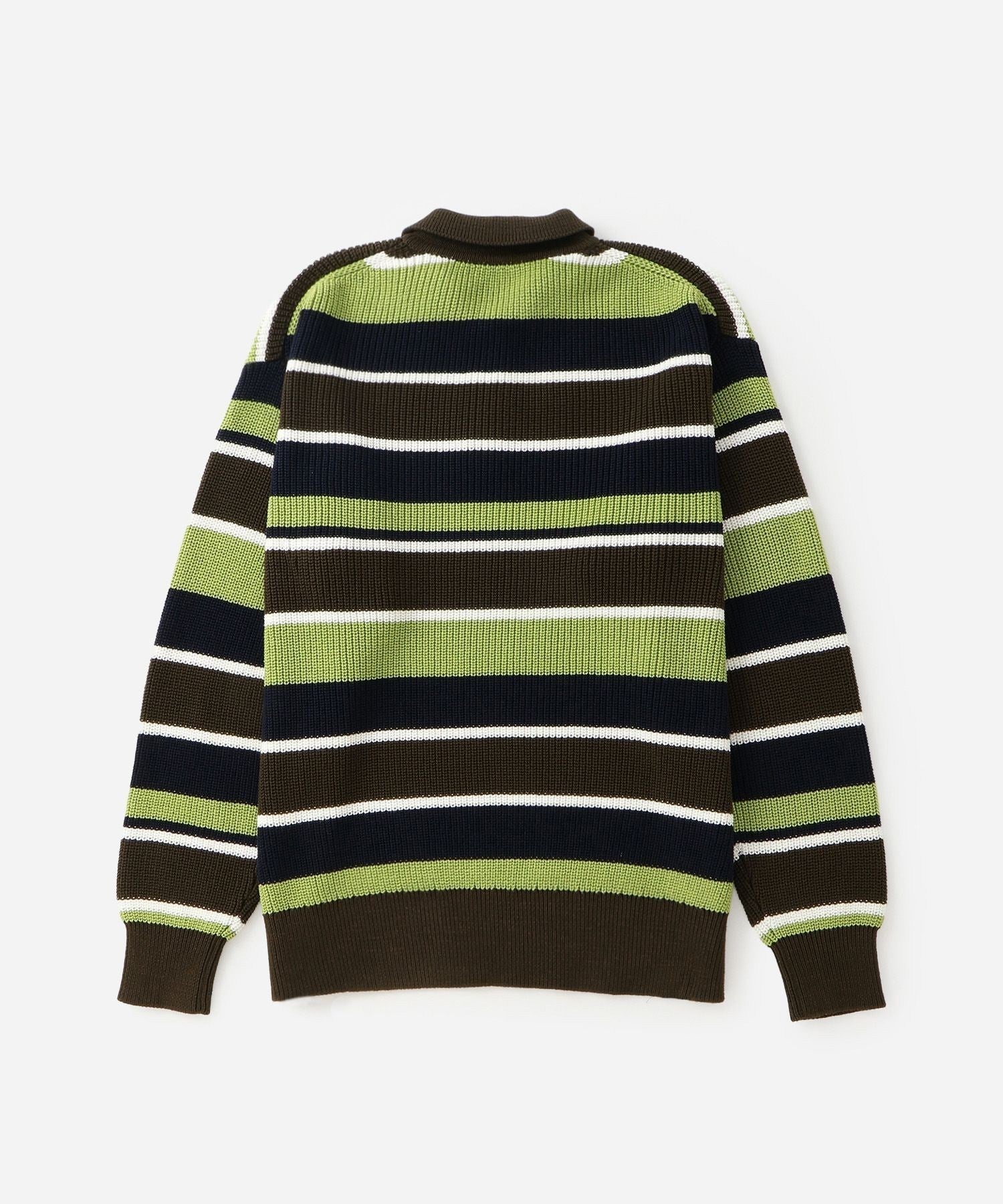 Beauchamp Multi Stripe Polo Sweater