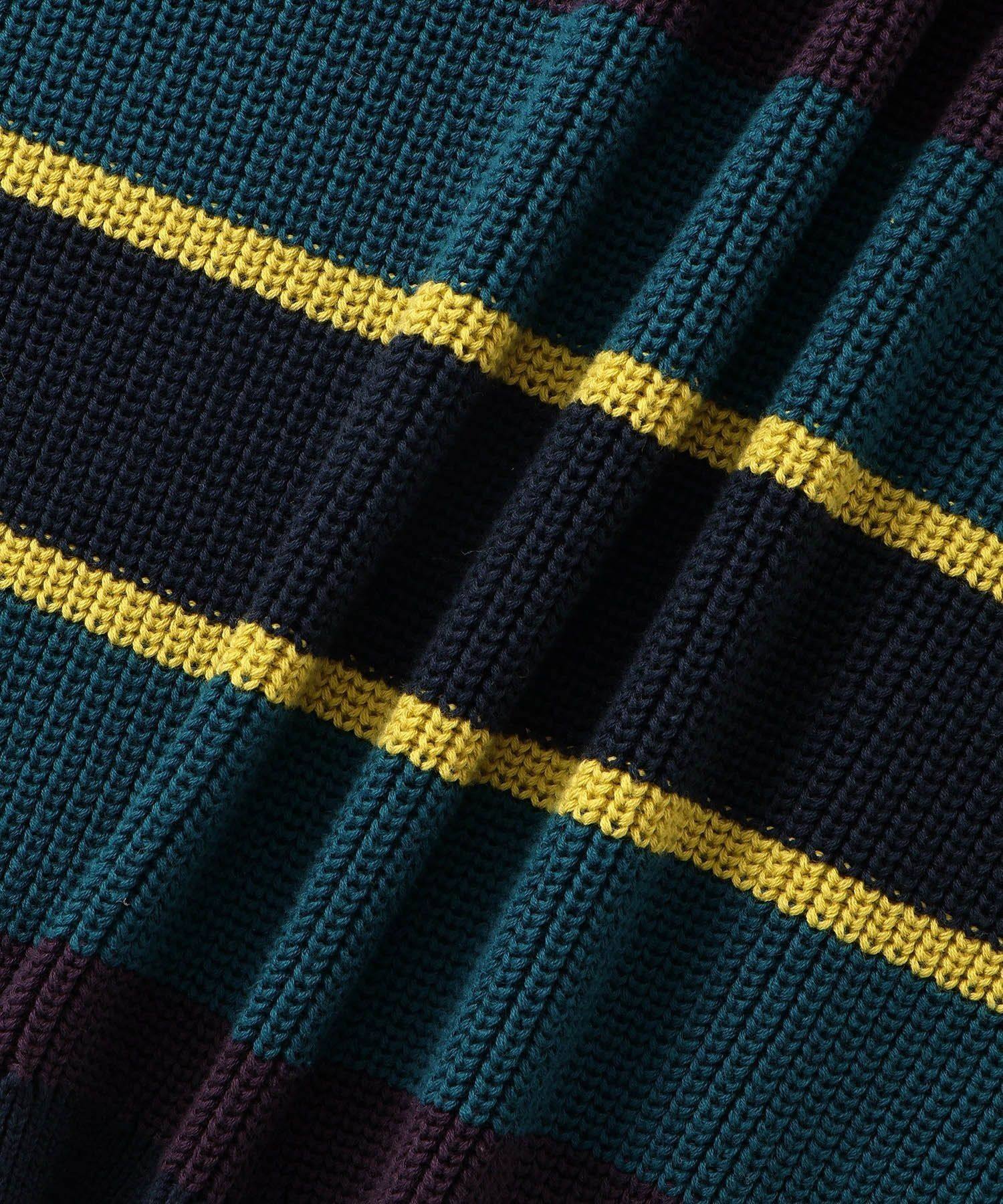 Beauchamp Multi Stripe Polo Sweater