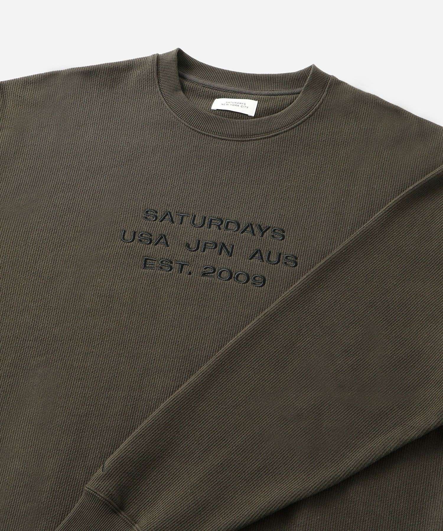 Bowery Dobby Weave International Sweatshirt