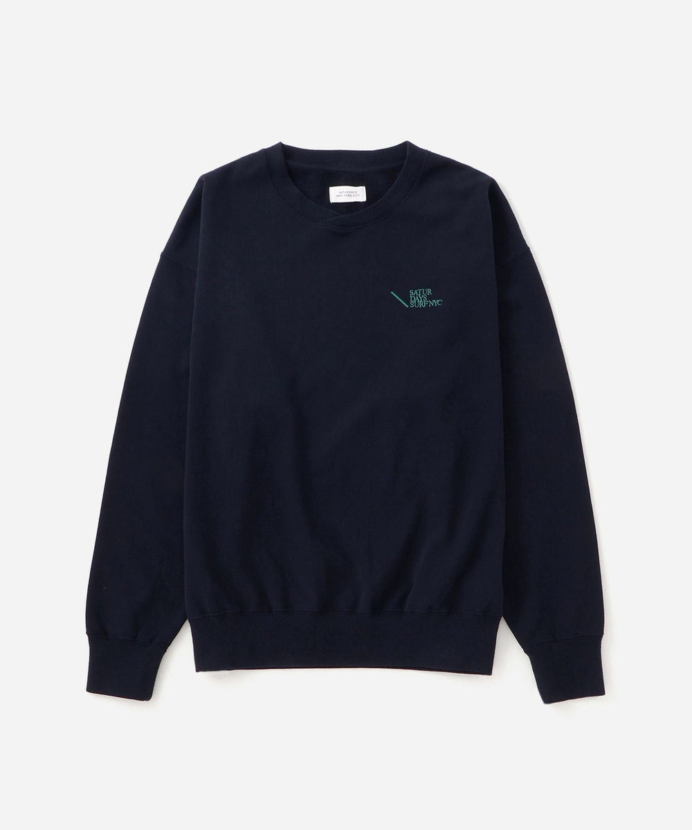 Bowery Loofah Collar Sweatshirt | Saturdays NYC Japan