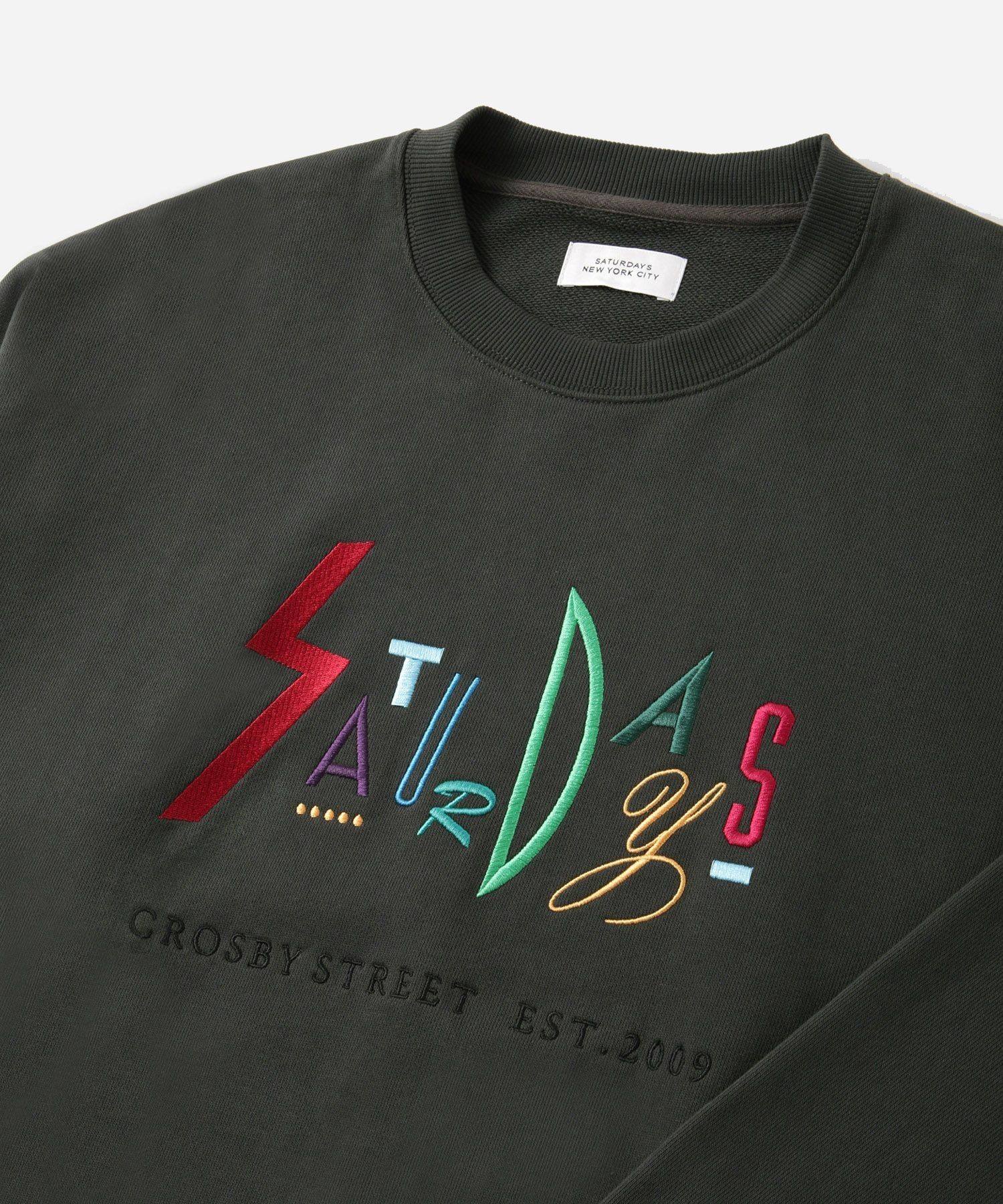 Bowery Live Color Emb Sweatshirt