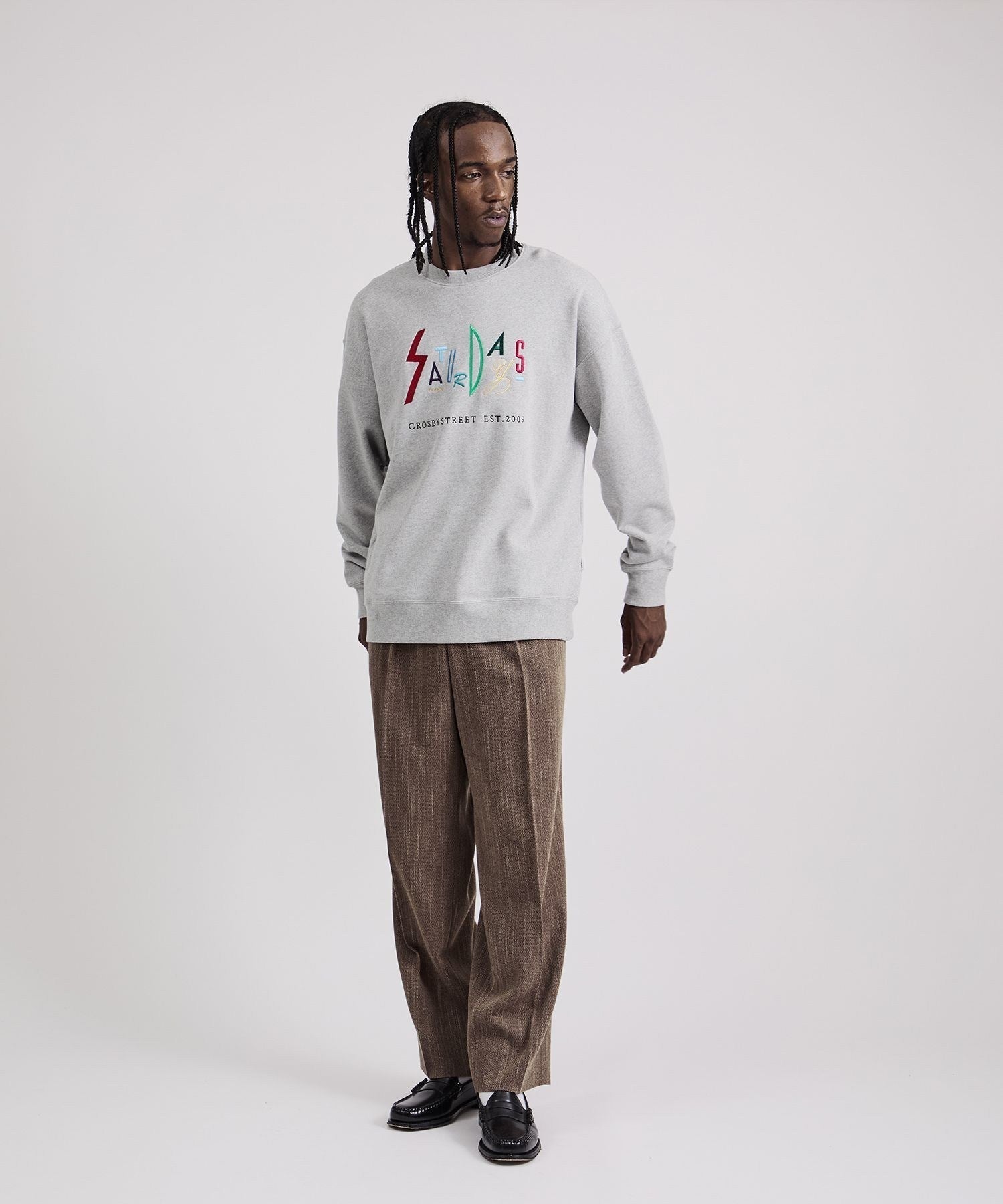 Bowery Live Color Emb Sweatshirt