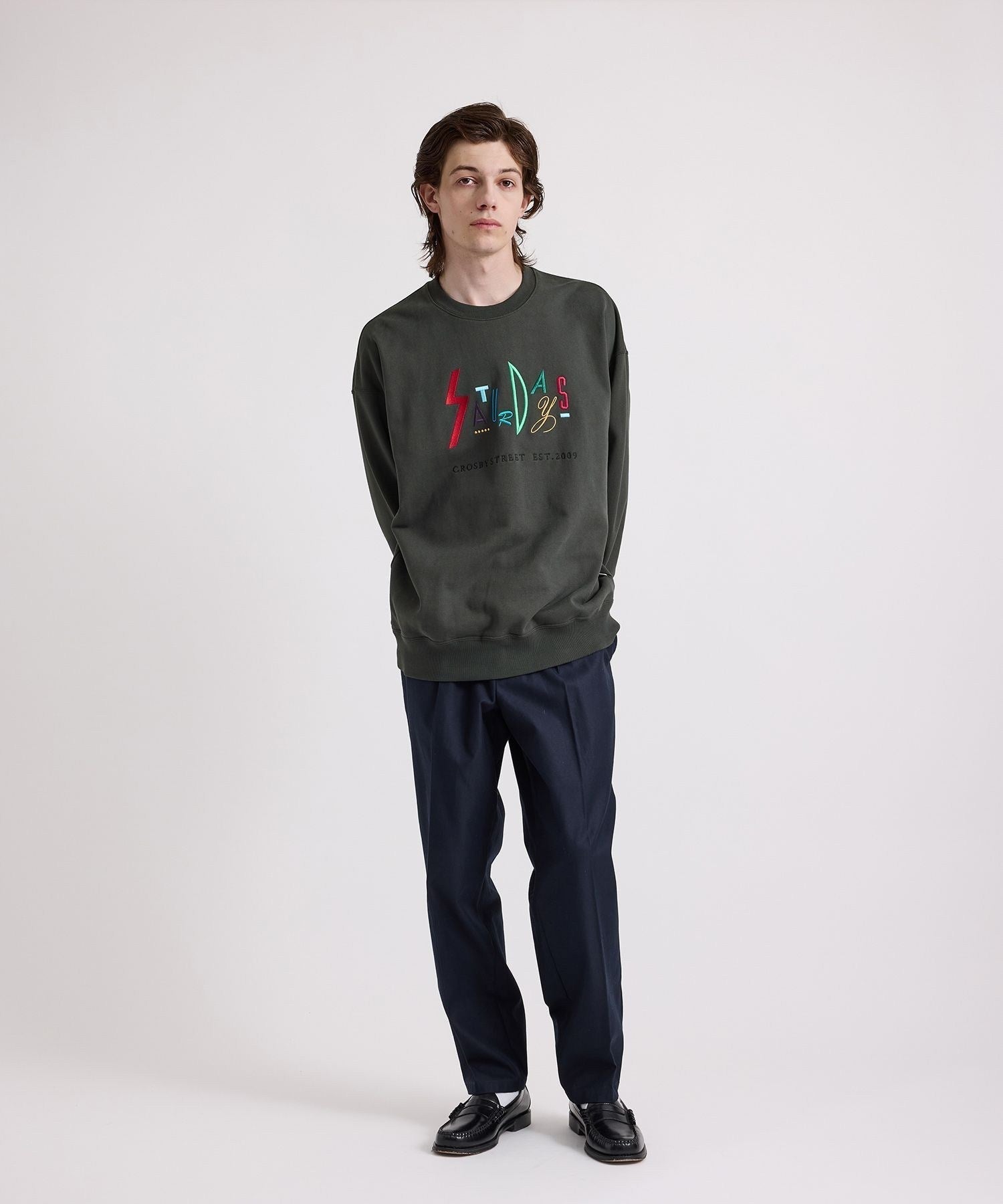 Bowery Live Color Emb Sweatshirt