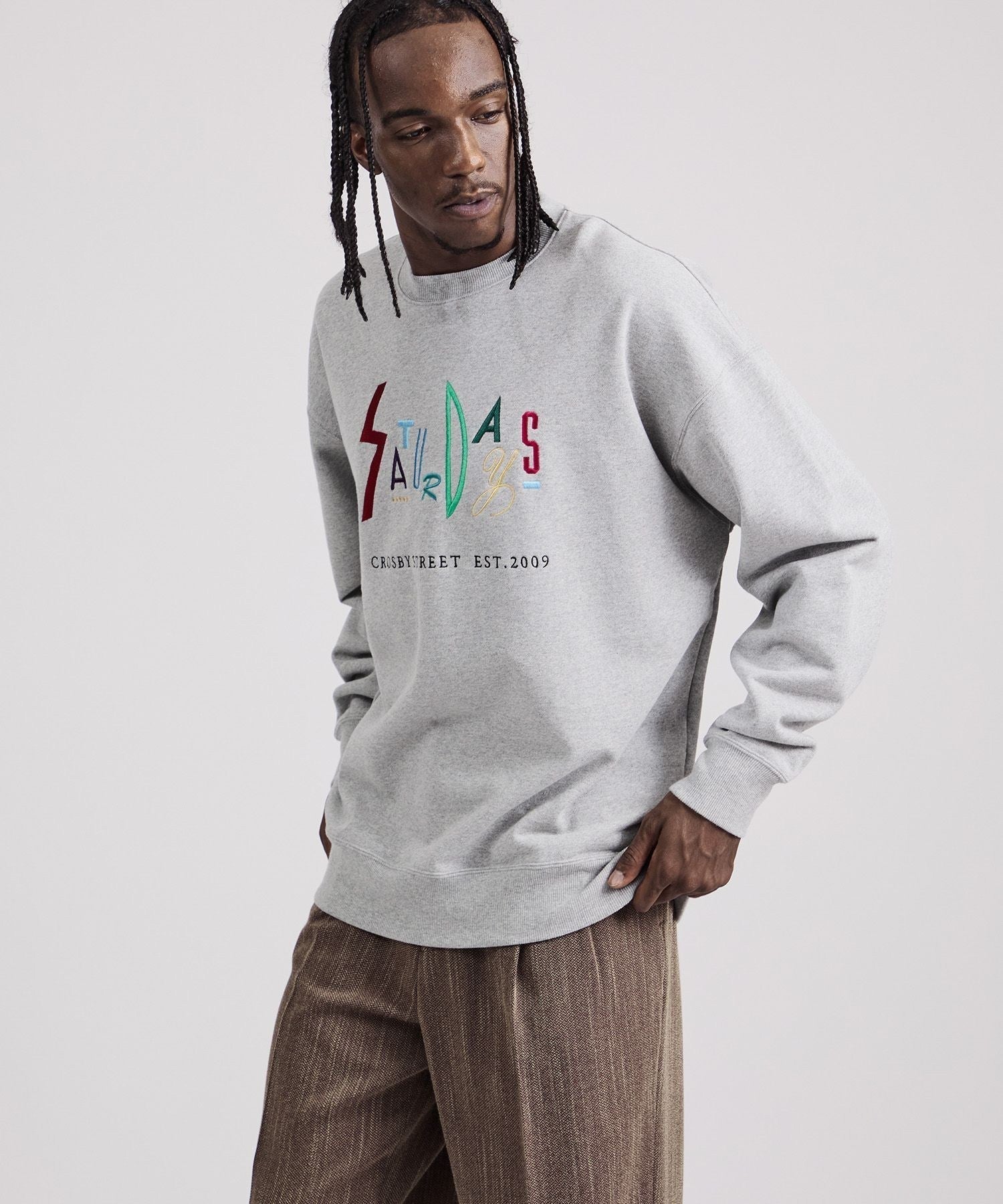 Bowery Live Color Emb Sweatshirt