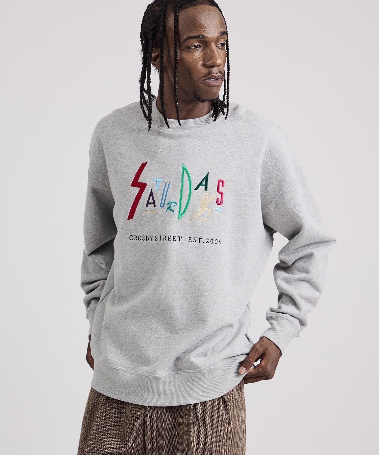 Bowery Live Color Emb Sweatshirt
