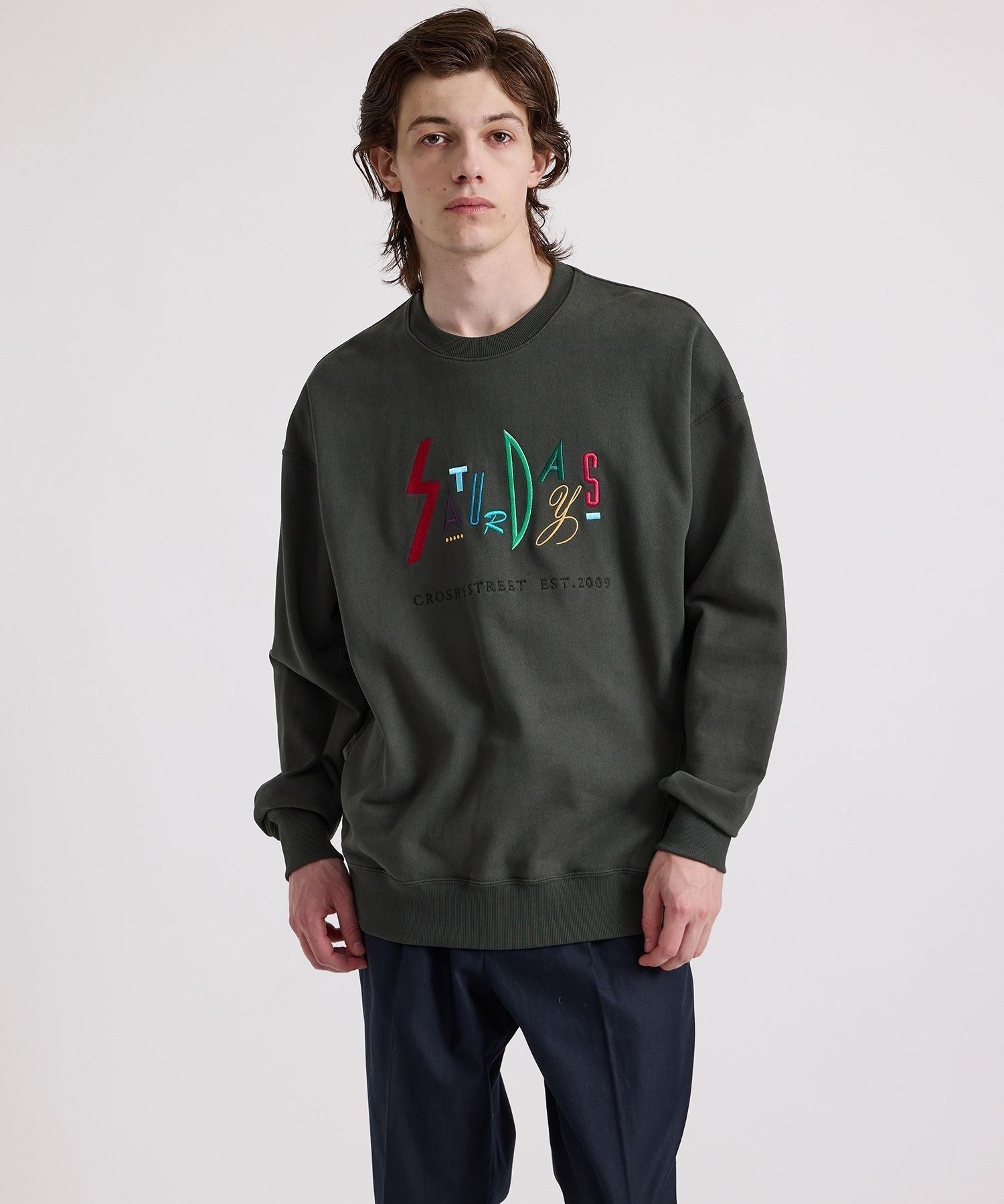 Bowery Live Color Emb Sweatshirt