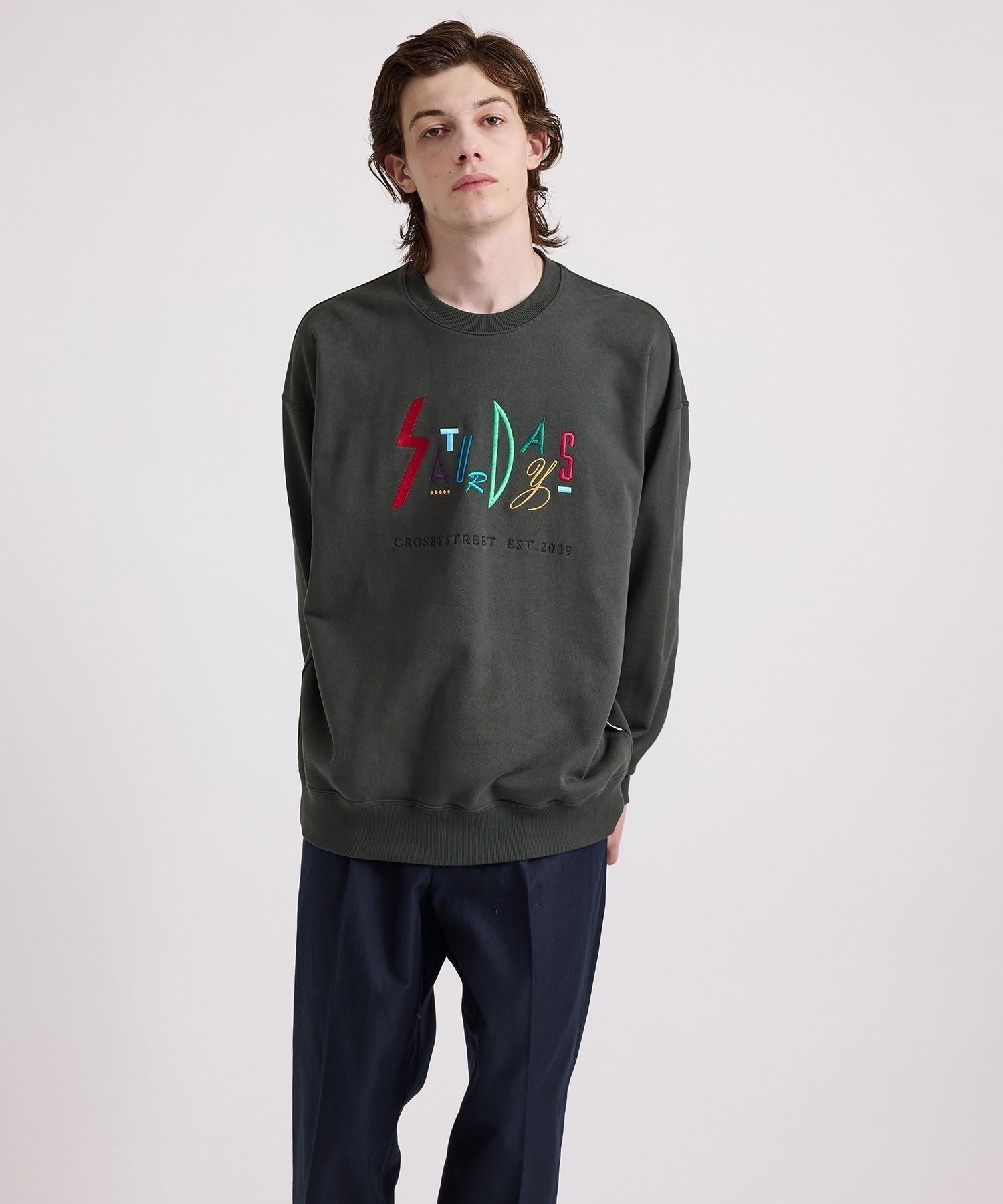 Bowery Live Color Emb Sweatshirt