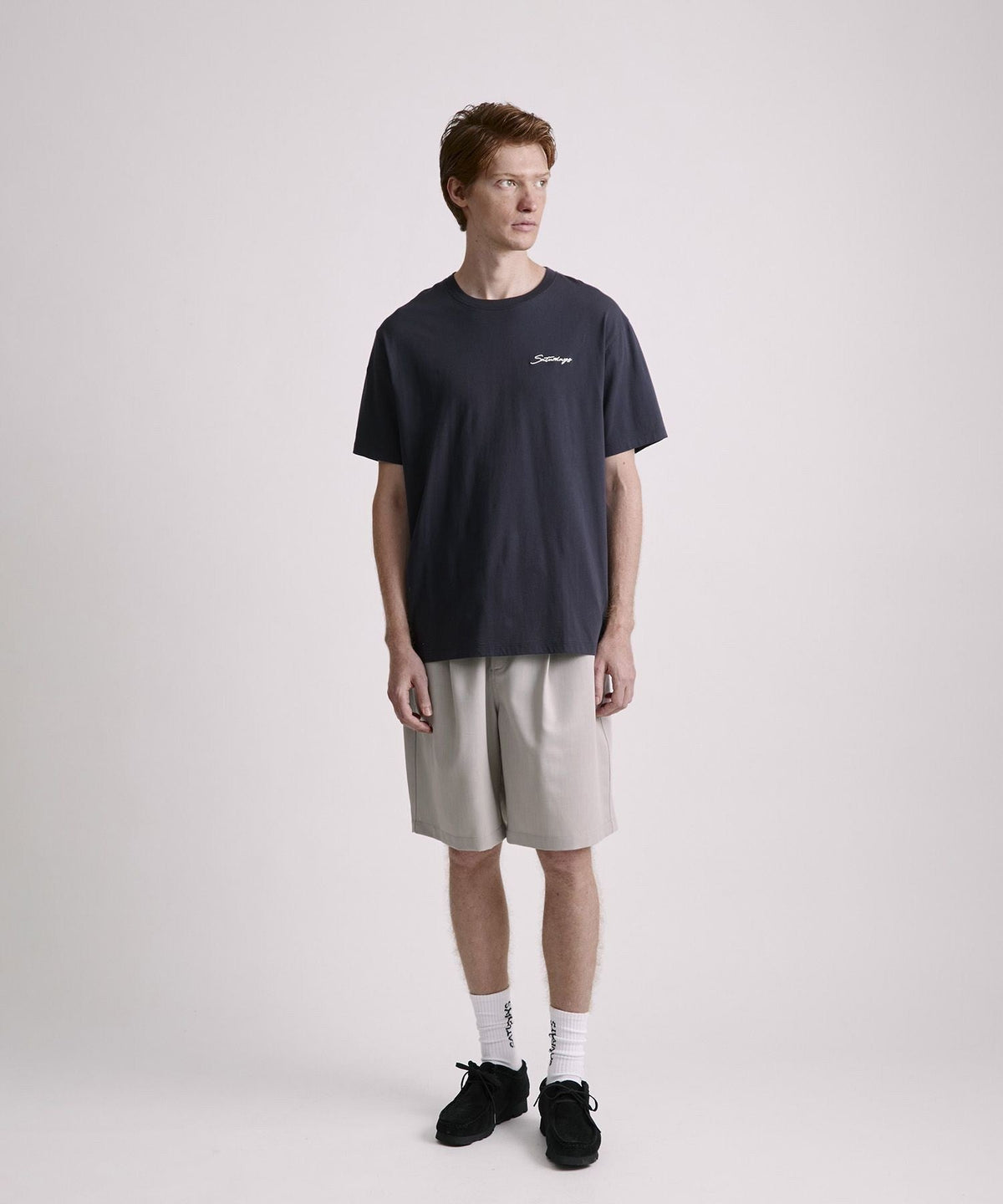 Script Emb SS Tee