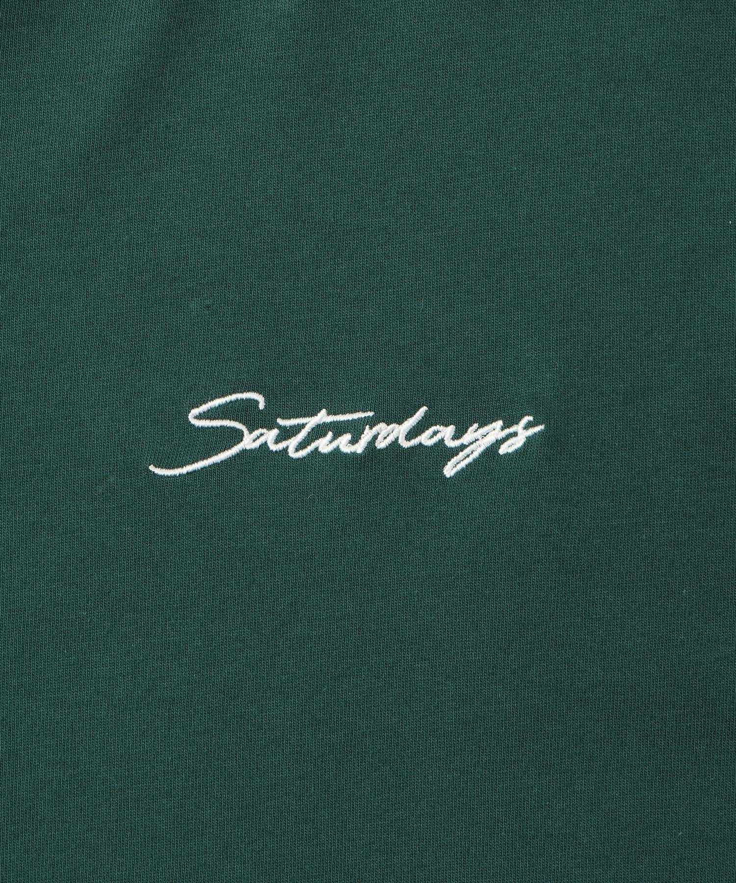 Script Emb LS Tee