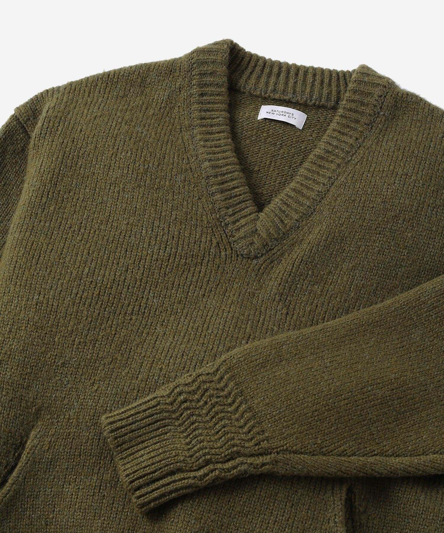 Nicholas Low Gage V Neck Sweater