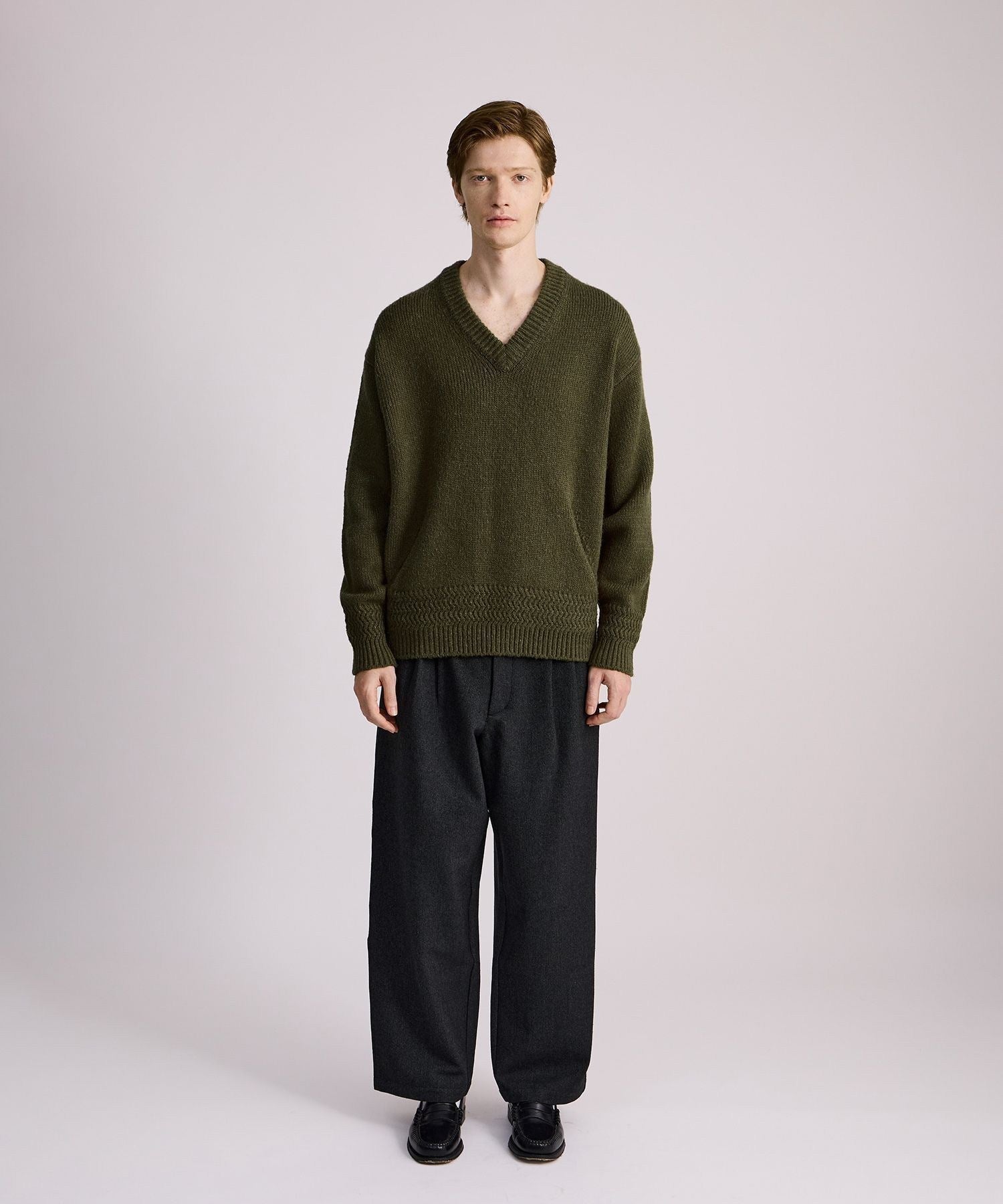 Nicholas Low Gage V Neck Sweater