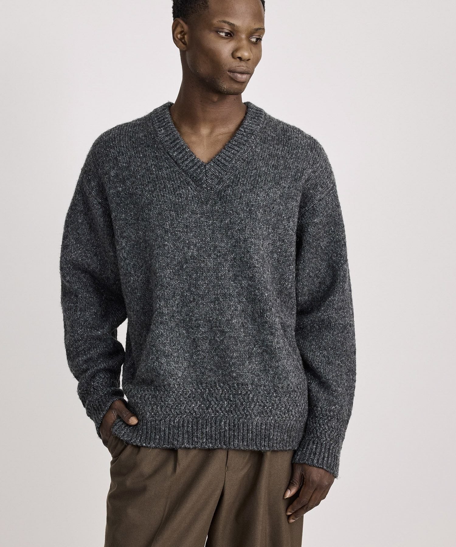 Nicholas Low Gage V Neck Sweater
