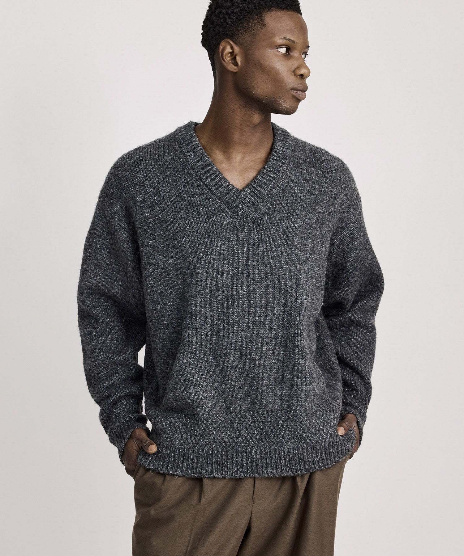 Nicholas Low Gage V Neck Sweater
