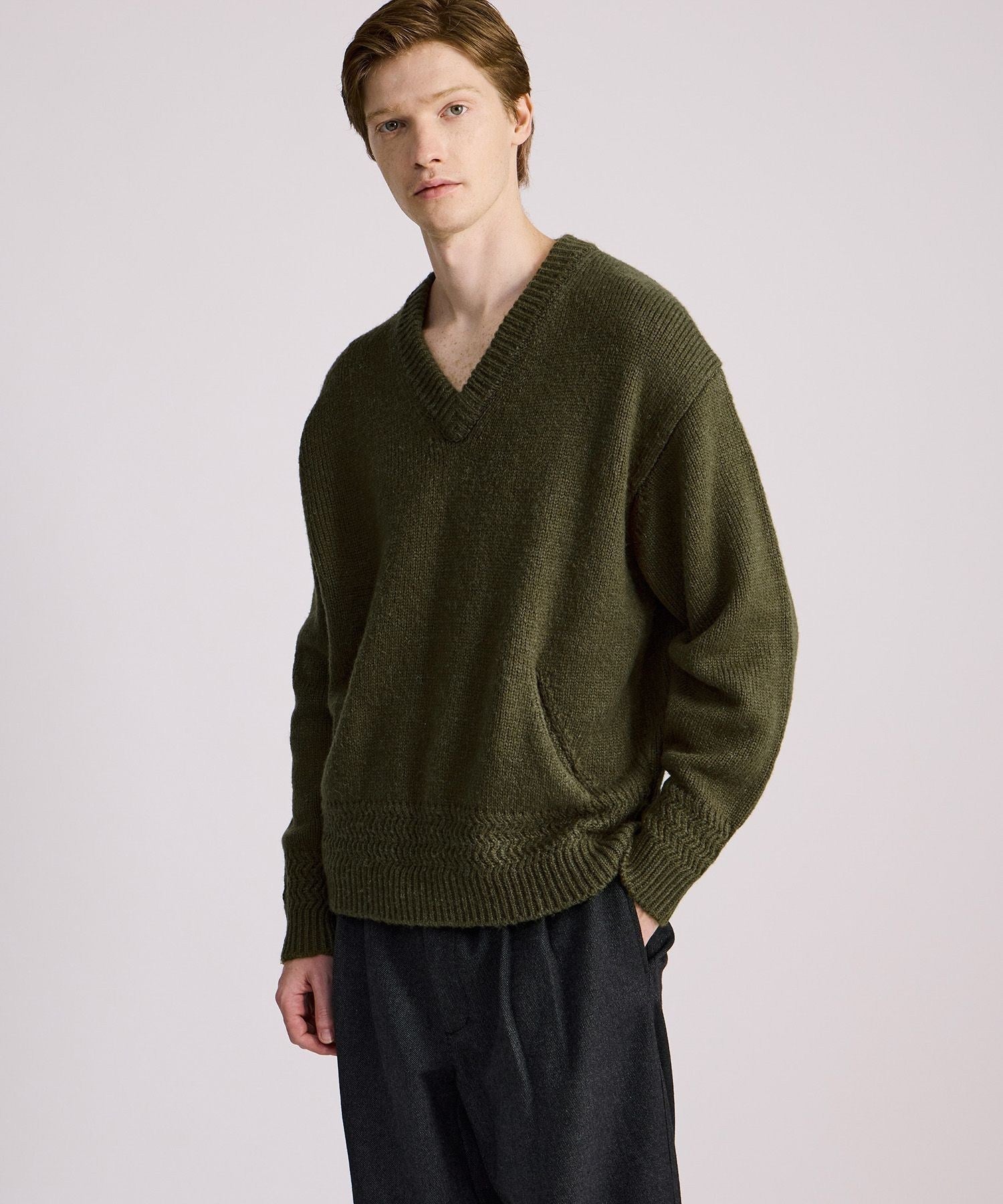 Nicholas Low Gage V Neck Sweater