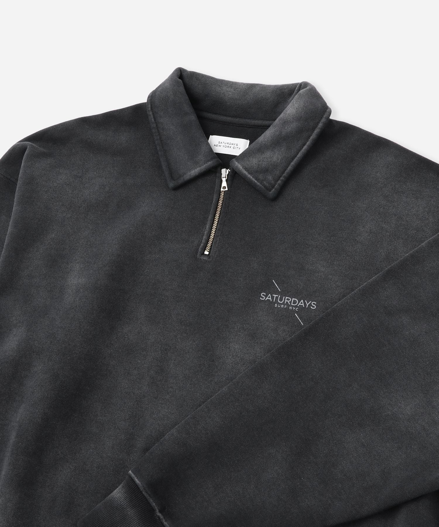 Mott Relaxed Quarter Zip Surf Sweatshirt