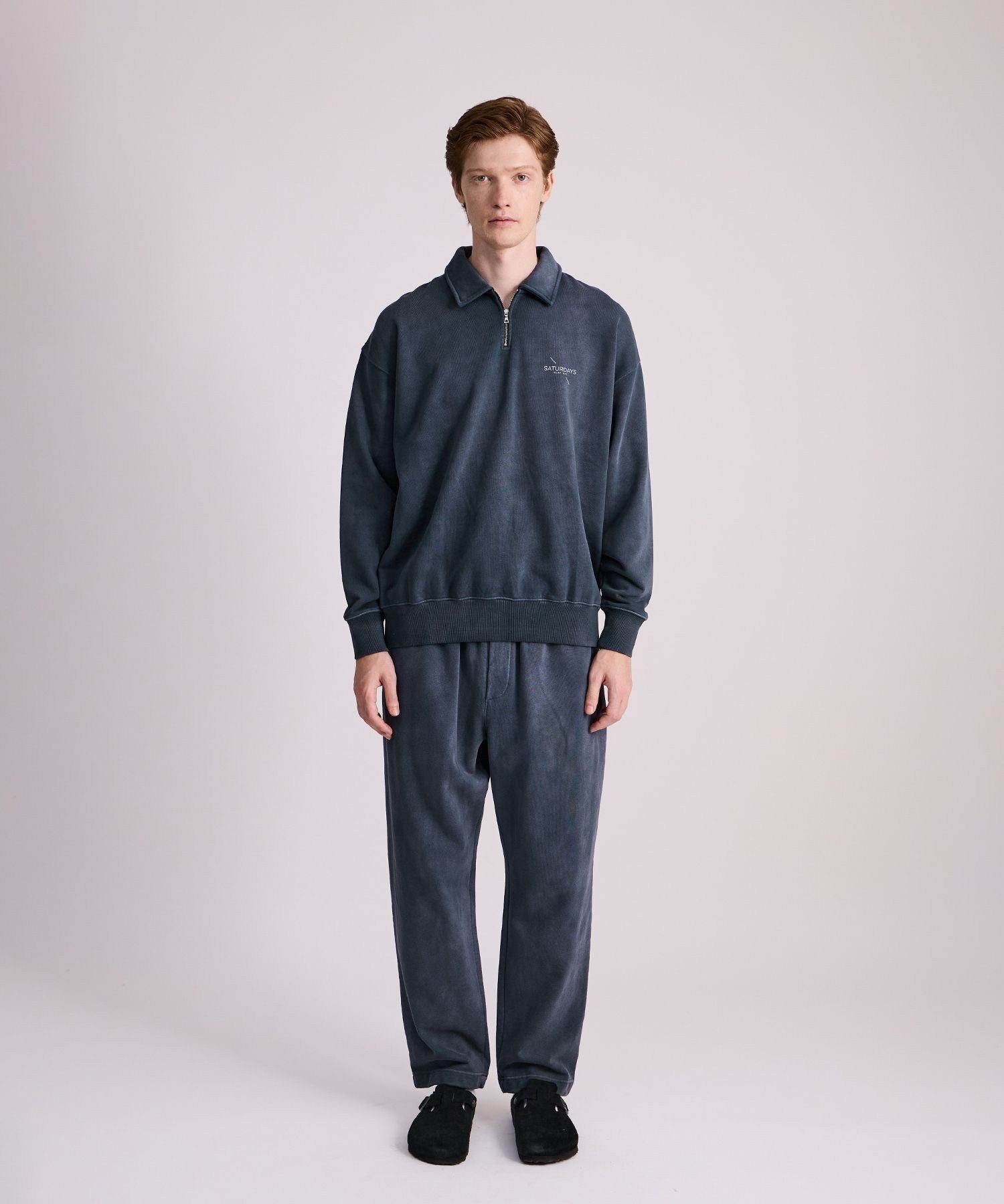 Mott Relaxed Quarter Zip Surf Sweatshirt