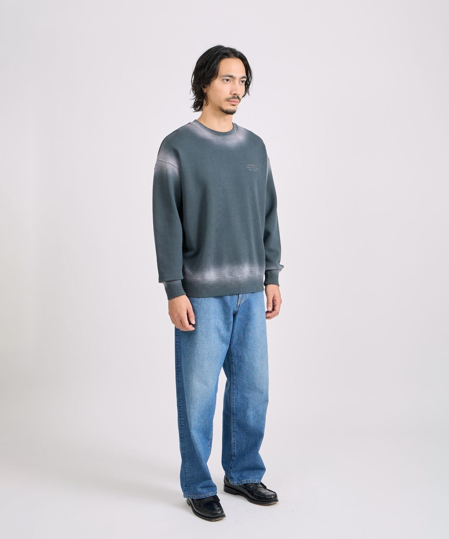 Ari Relaxed Faded Dye Sweatshirt