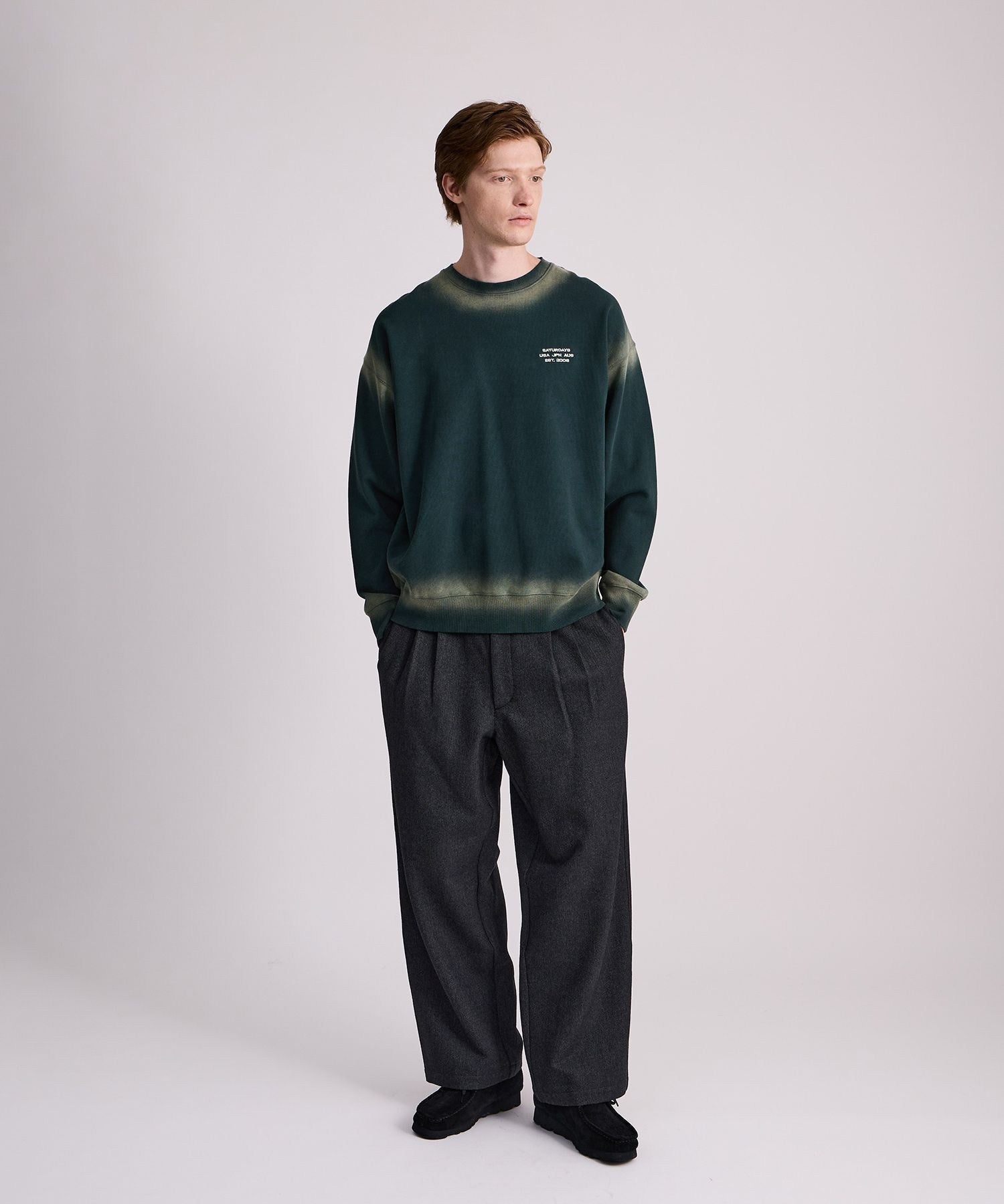 Ari Relaxed Faded Dye Sweatshirt