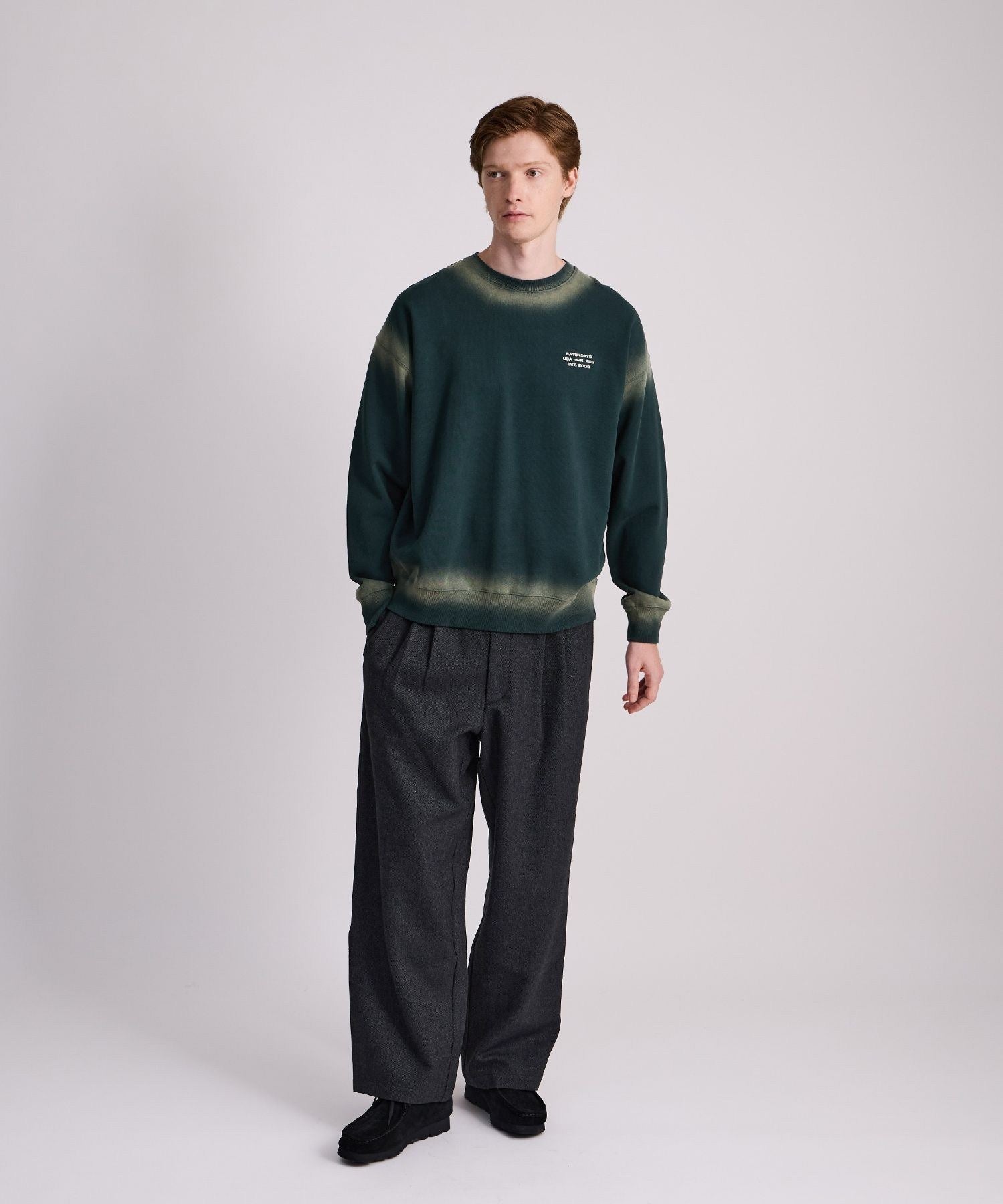 Ari Relaxed Faded Dye Sweatshirt