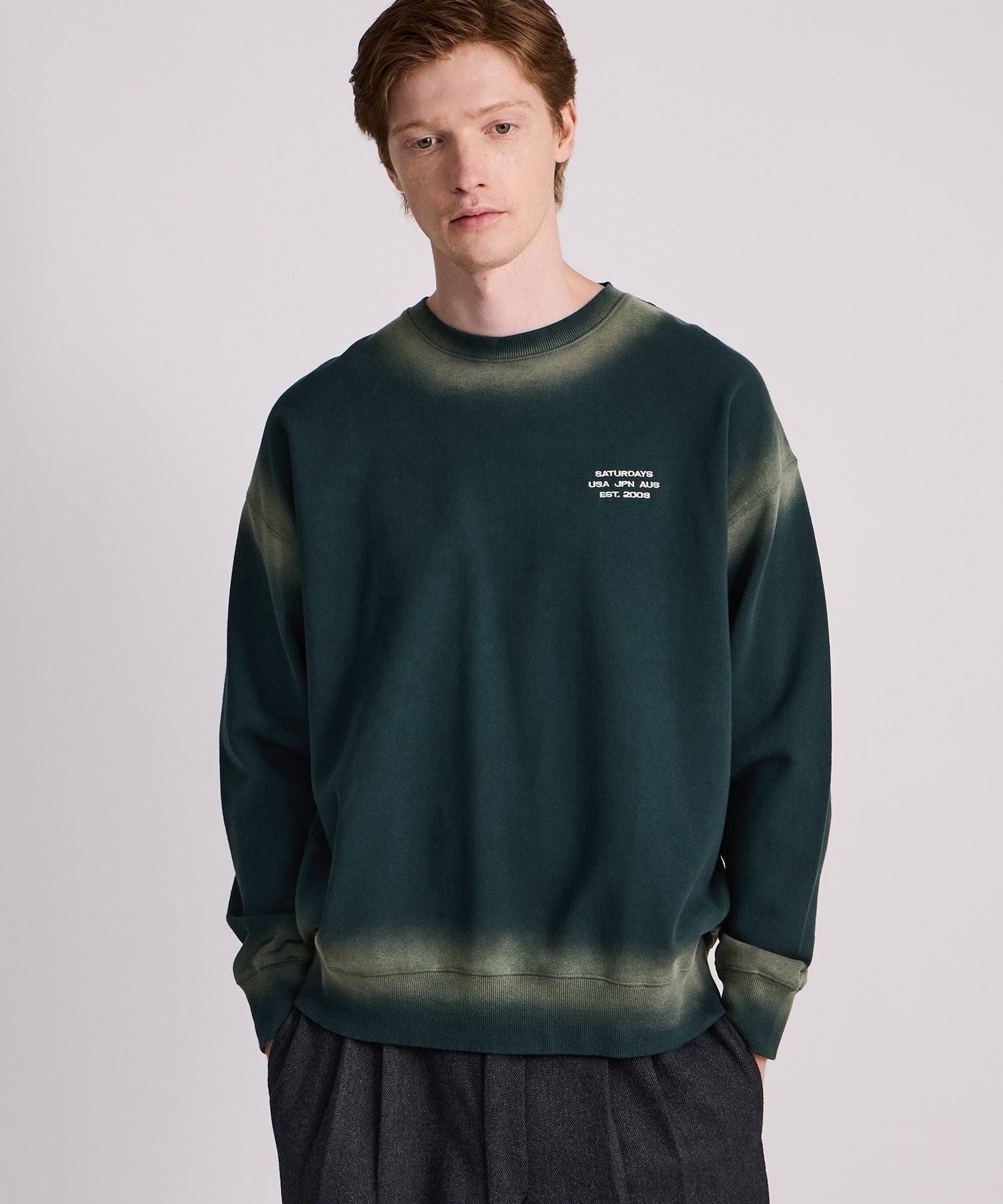 Ari Relaxed Faded Dye Sweatshirt