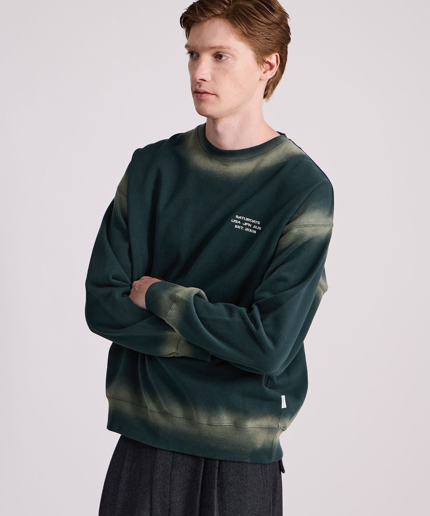Ari Relaxed Faded Dye Sweatshirt