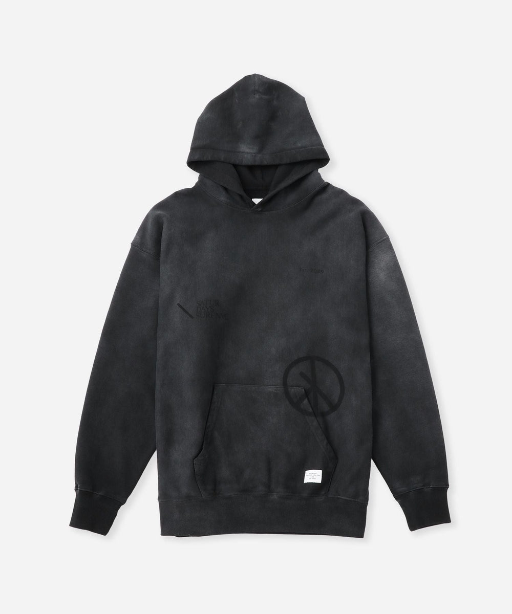 Warren Sunburned Peace Hoodie | Saturdays NYC Japan